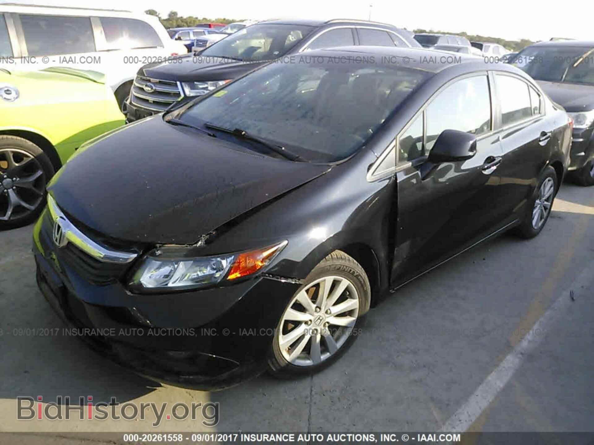 2012 Honda Civic - VIN: 19XFB2F95CE014882 - Фото 2