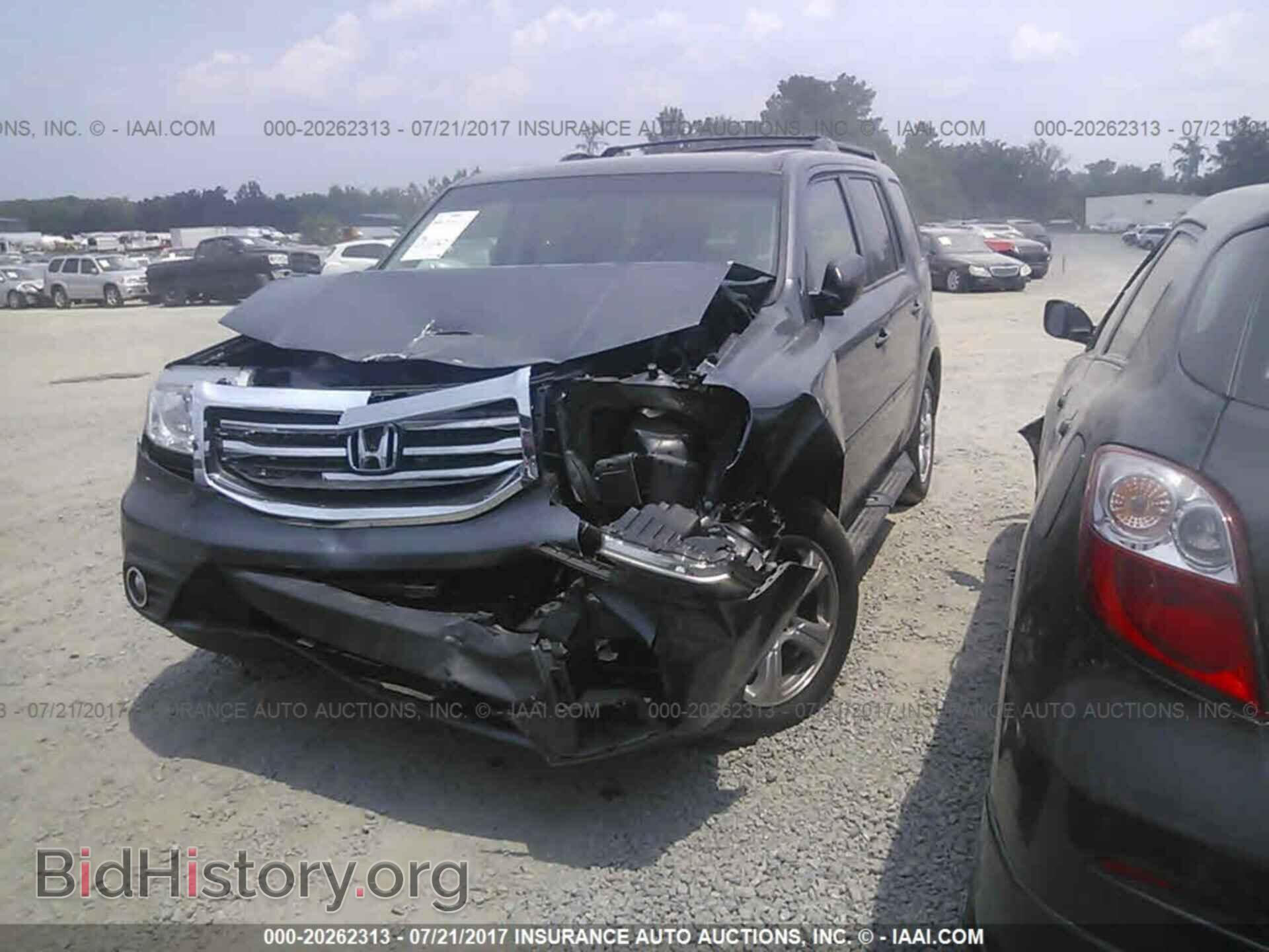 2012 Honda Pilot - VIN: 5FNYF4H78CB003681 - Фото 2