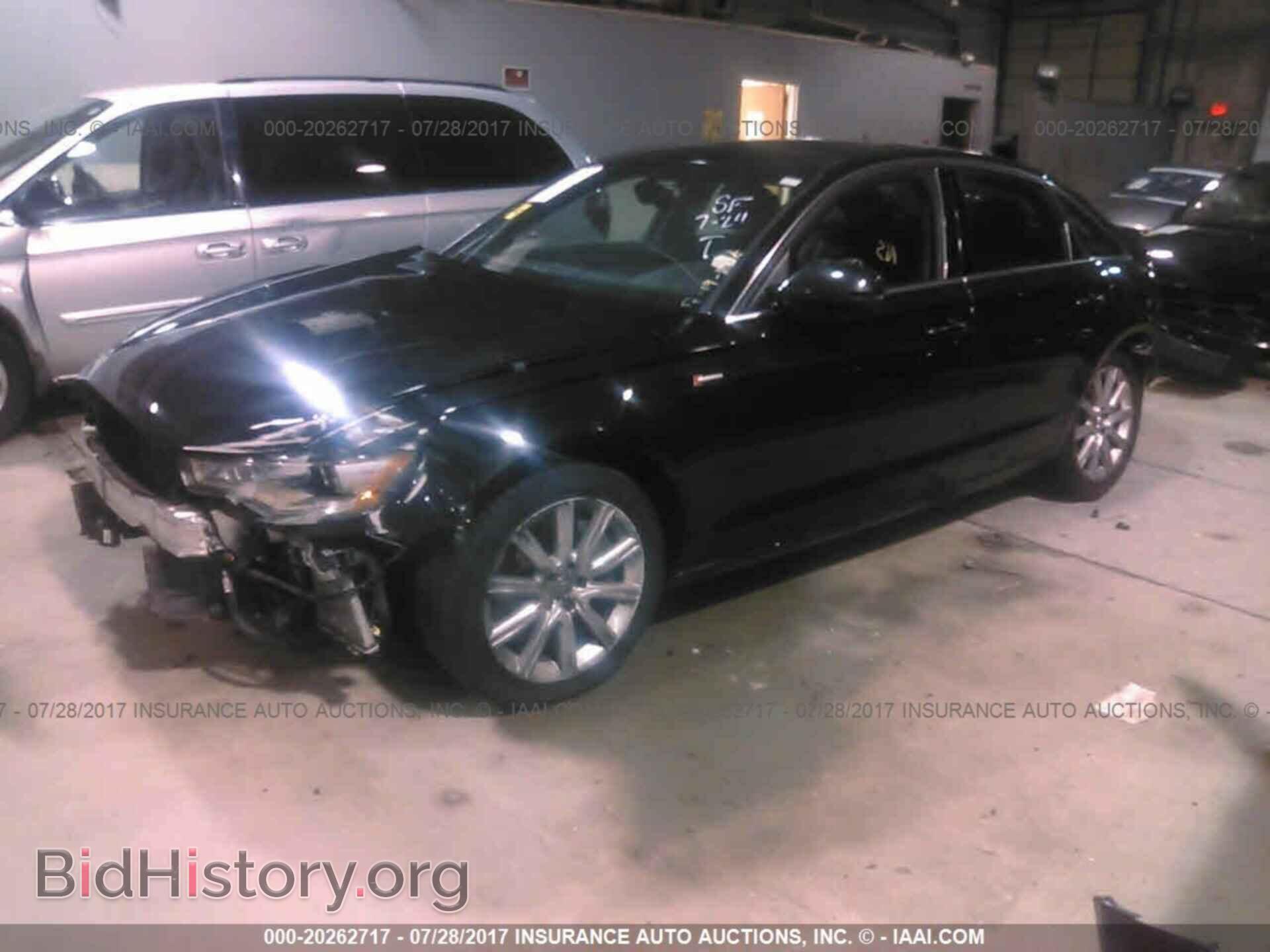 2013 Audi A6 - VIN: WAUGGAFC4DN006715 - Фото 2