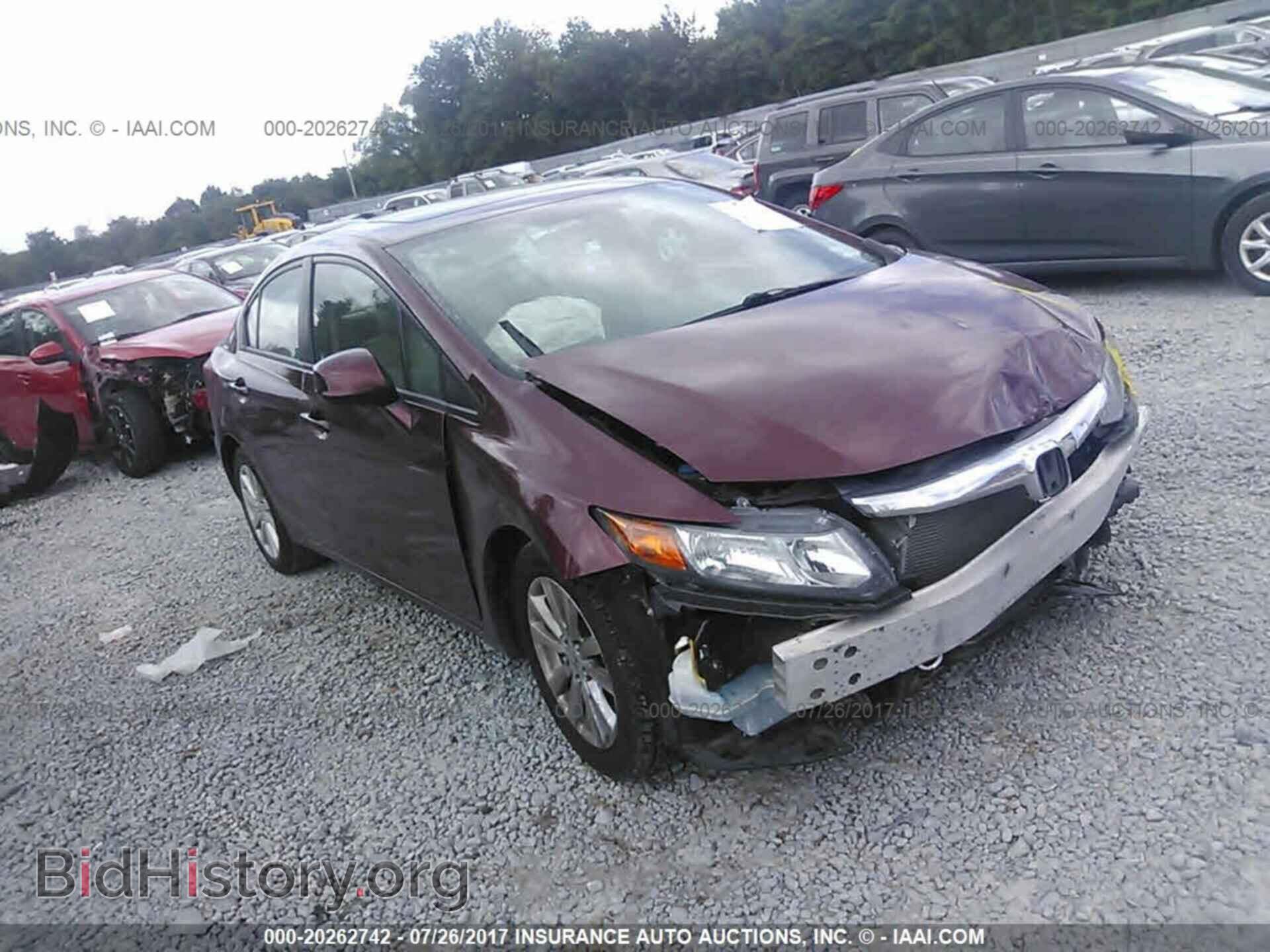 Photo 2HGFB2F91CH592726 - Honda Civic 2012