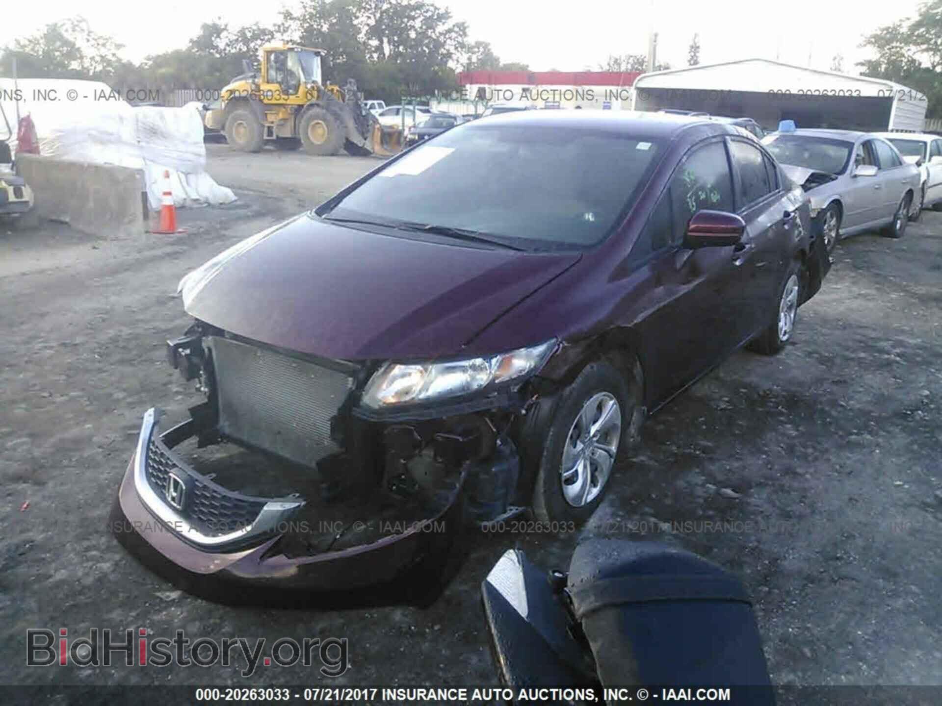 2014 Honda Civic - VIN: 19XFB2F58EE013838 - Фото 2