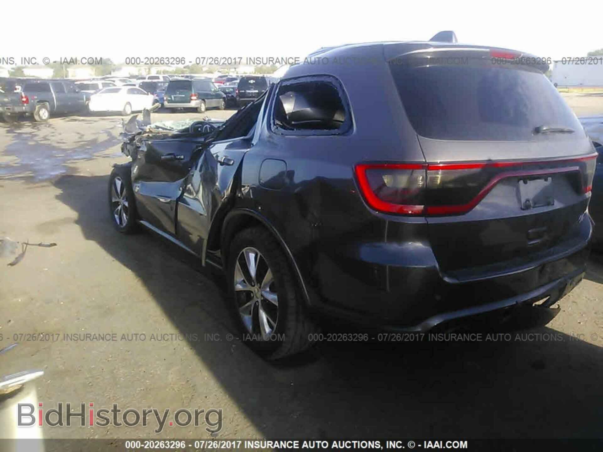 2014 Dodge Durango - VIN: 1C4SDHCT1EC344086 - Фото 3