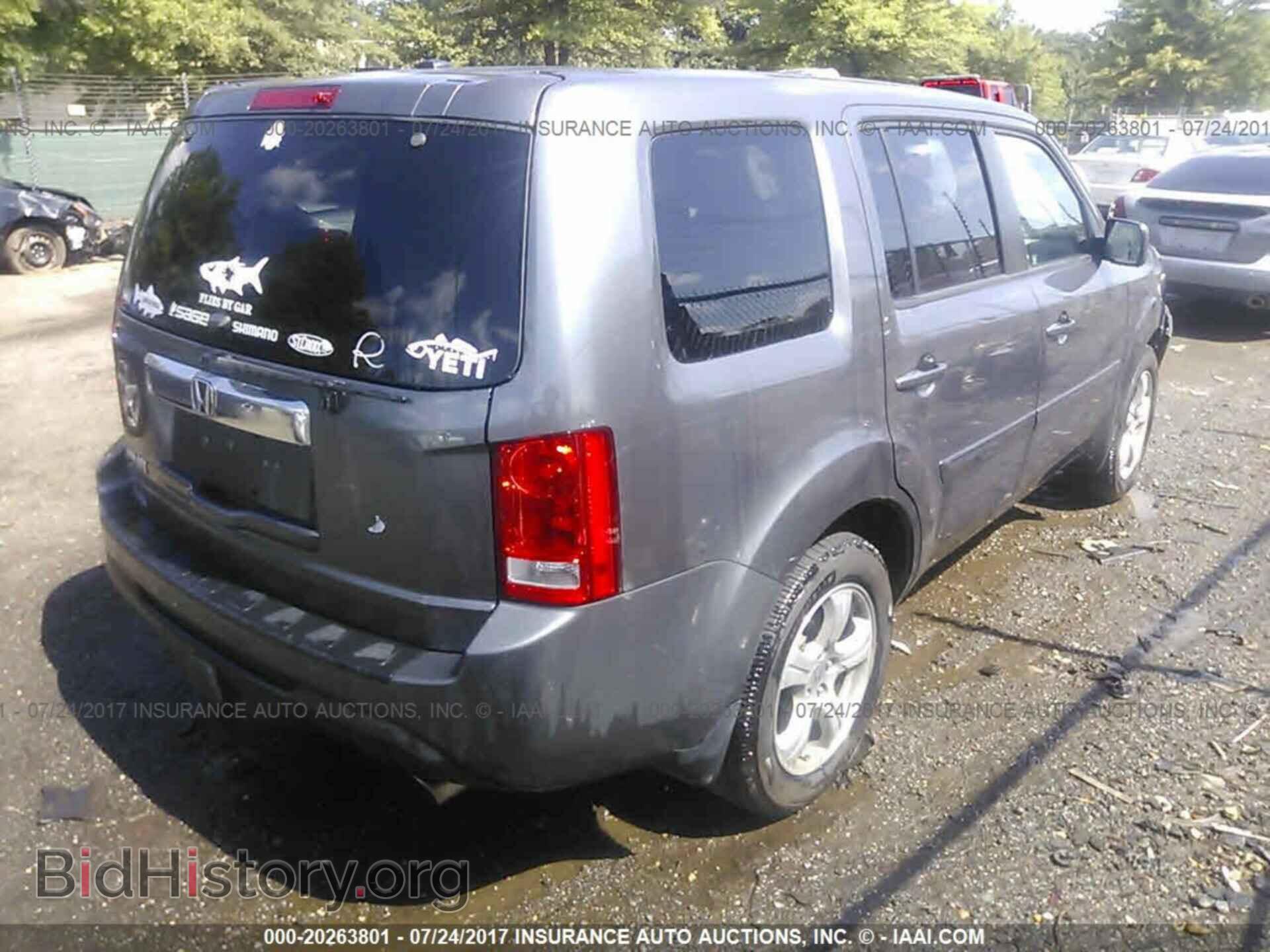 2012 Honda Pilot - VIN: 5FNYF3H58CB031537 - Фото 4