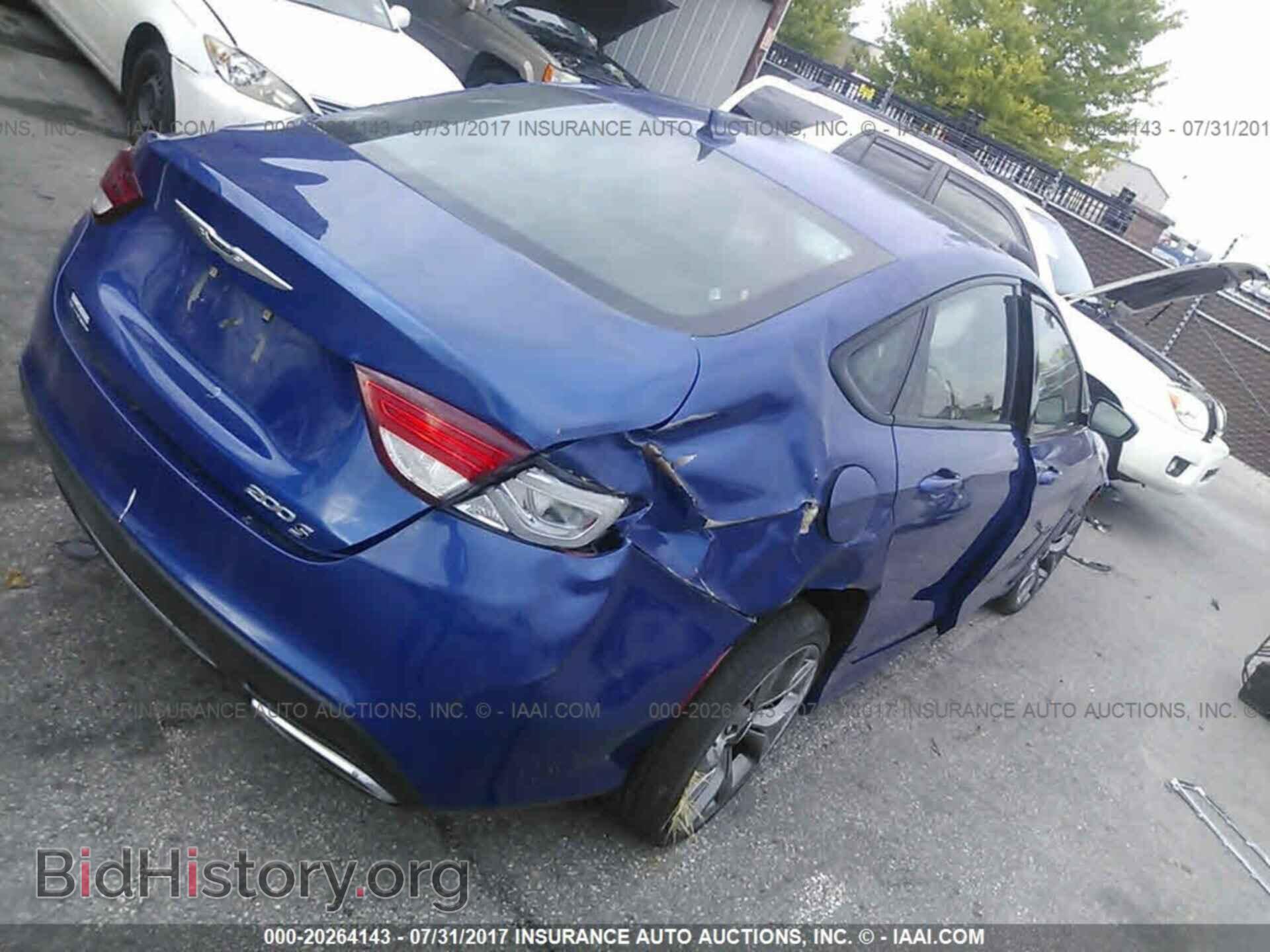 2015 Chrysler 200 - VIN: 1C3CCCDG8FN512165 - Photo 4