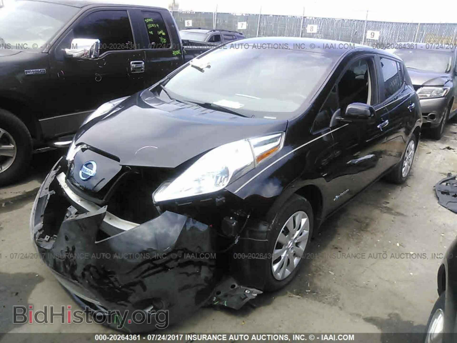 2013 Nissan Leaf - VIN: 1N4AZ0CP4DC414346 - Фото 2