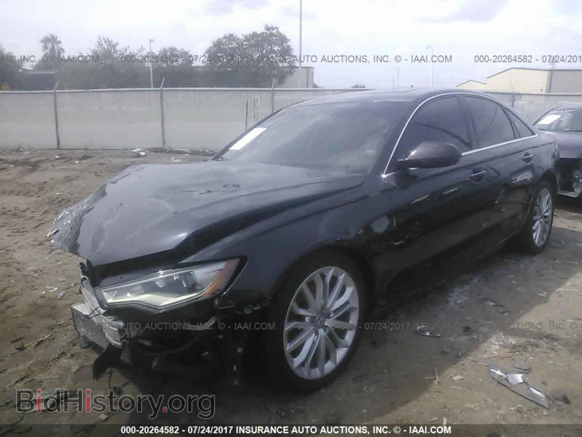 2013 Audi A6 - VIN: WAUDFAFC0DN007740 - Фото 2