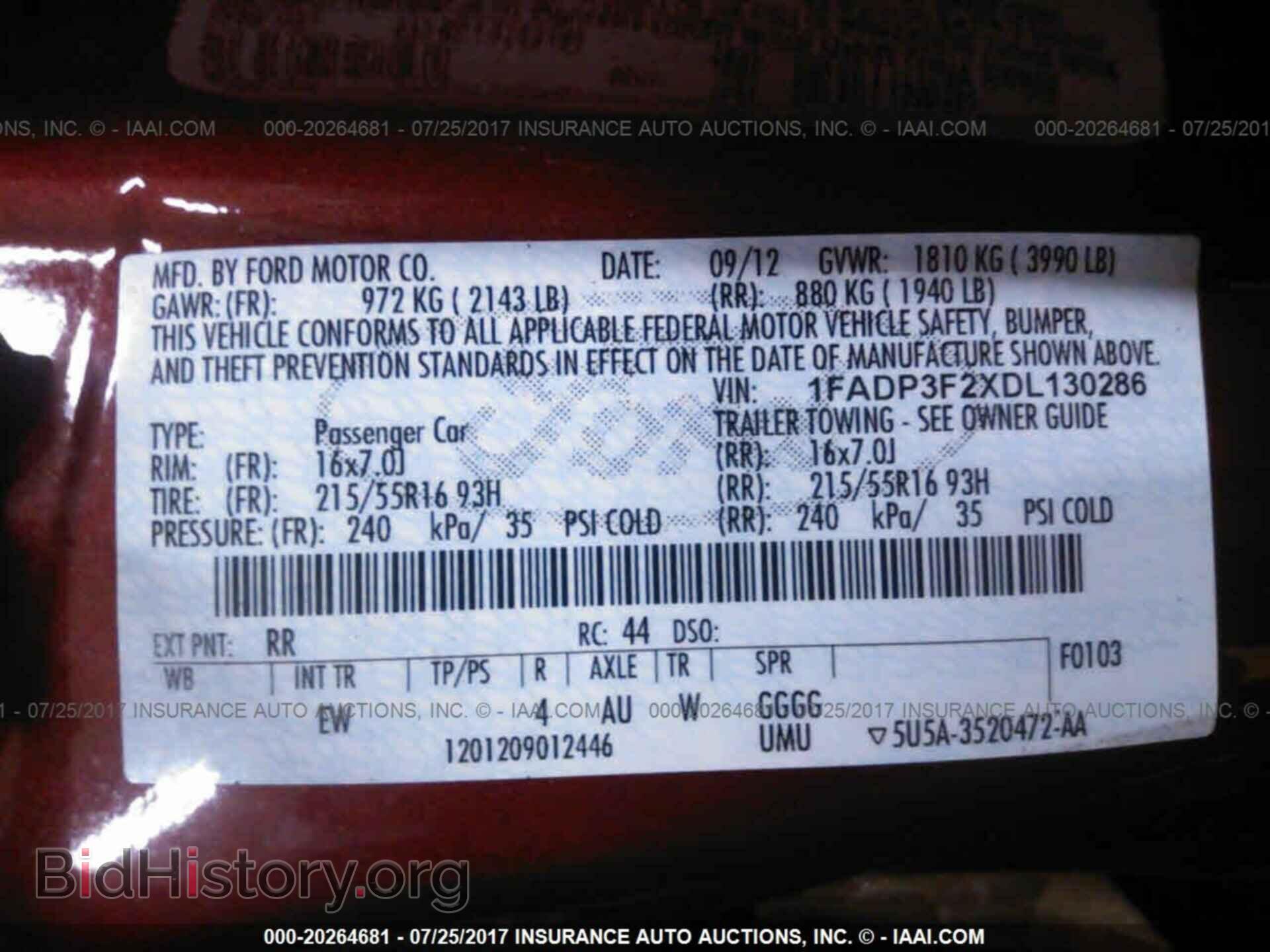 2013 Ford Focus - VIN: 1FADP3F2XDL130286 - Photo 9