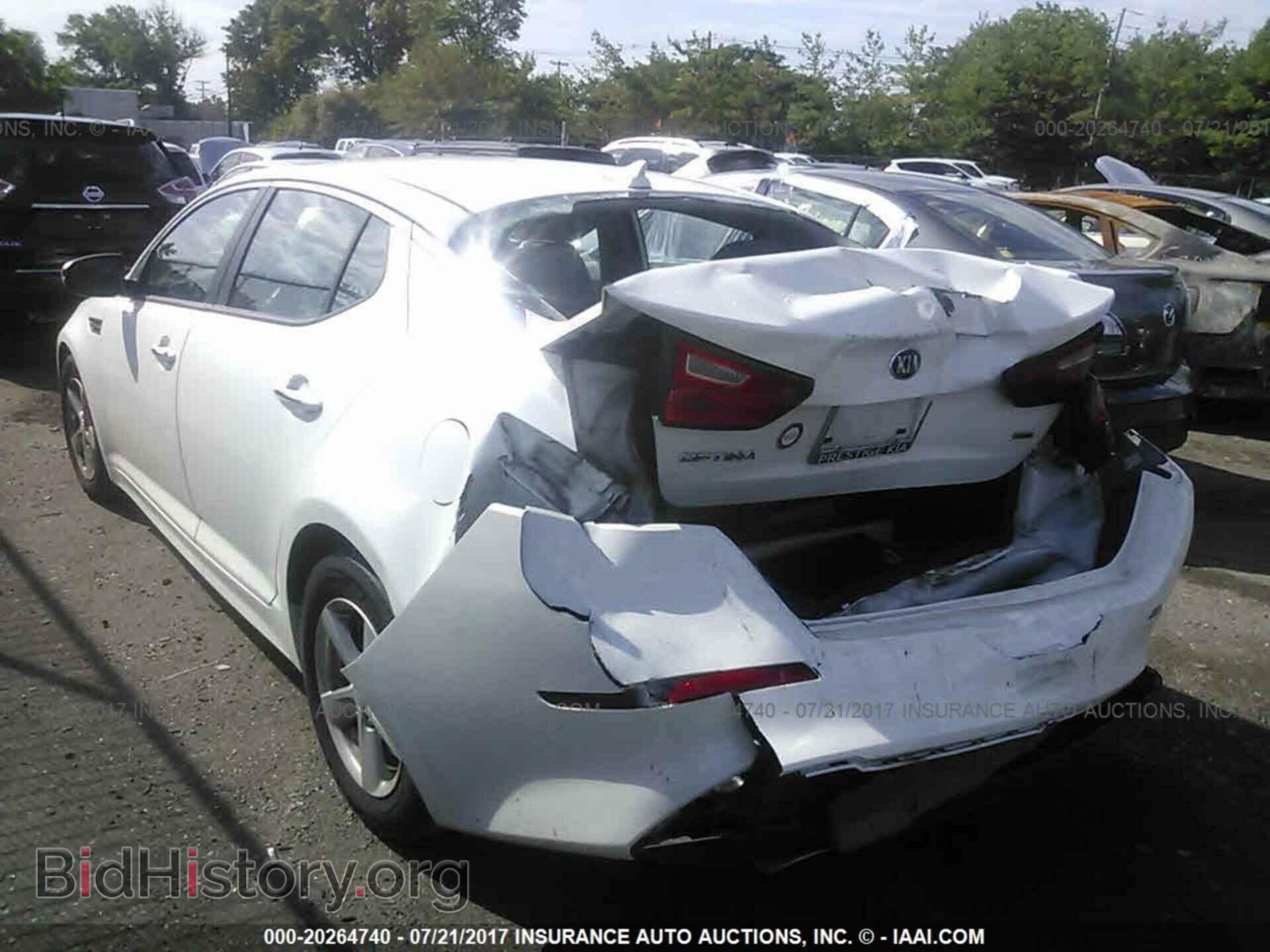 2015 Kia Optima - VIN: KNAGM4A78F5606659 - Фото 3