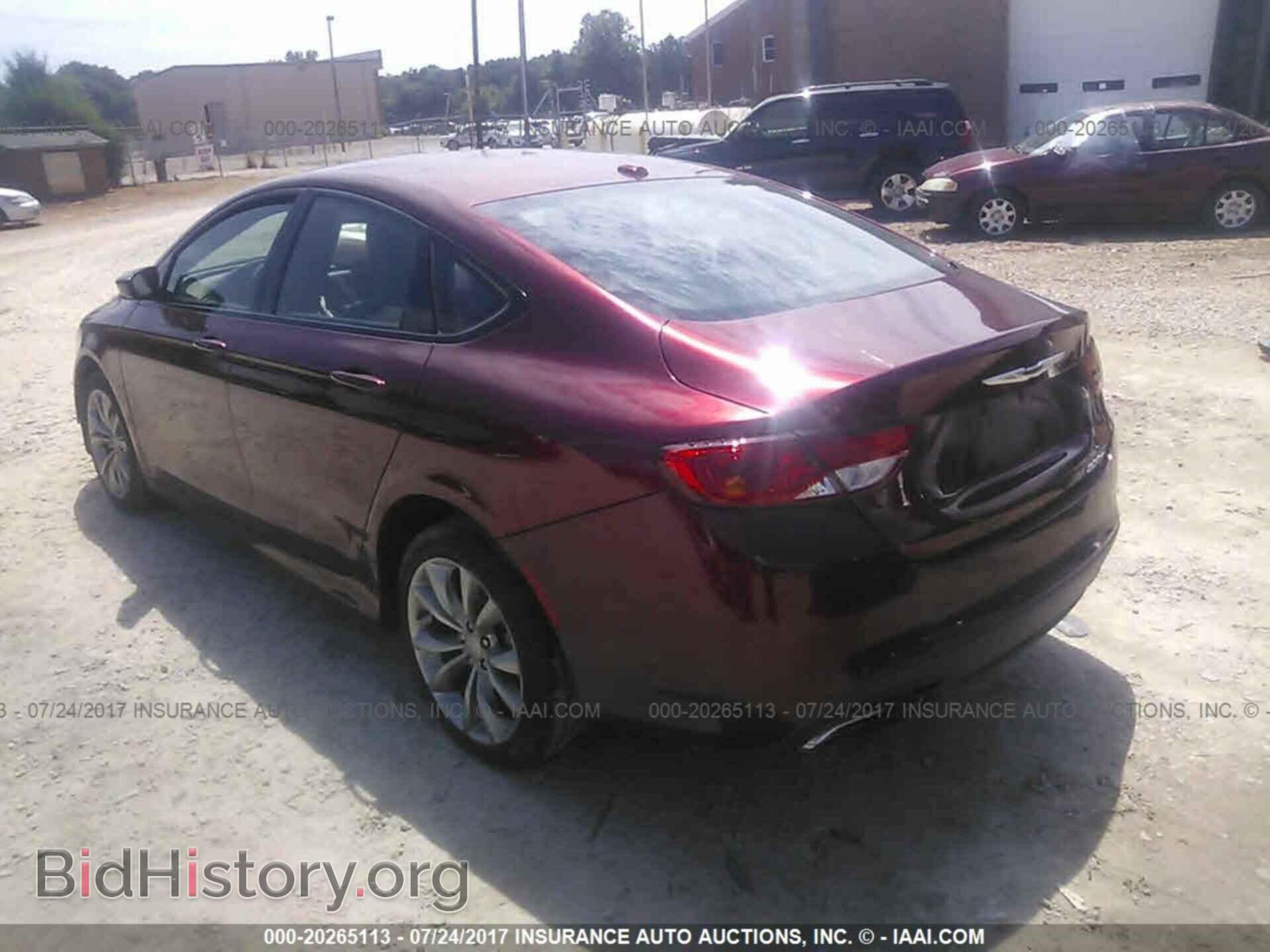 2015 Chrysler 200 - VIN: 1C3CCCBBXFN538354 - Photo 3