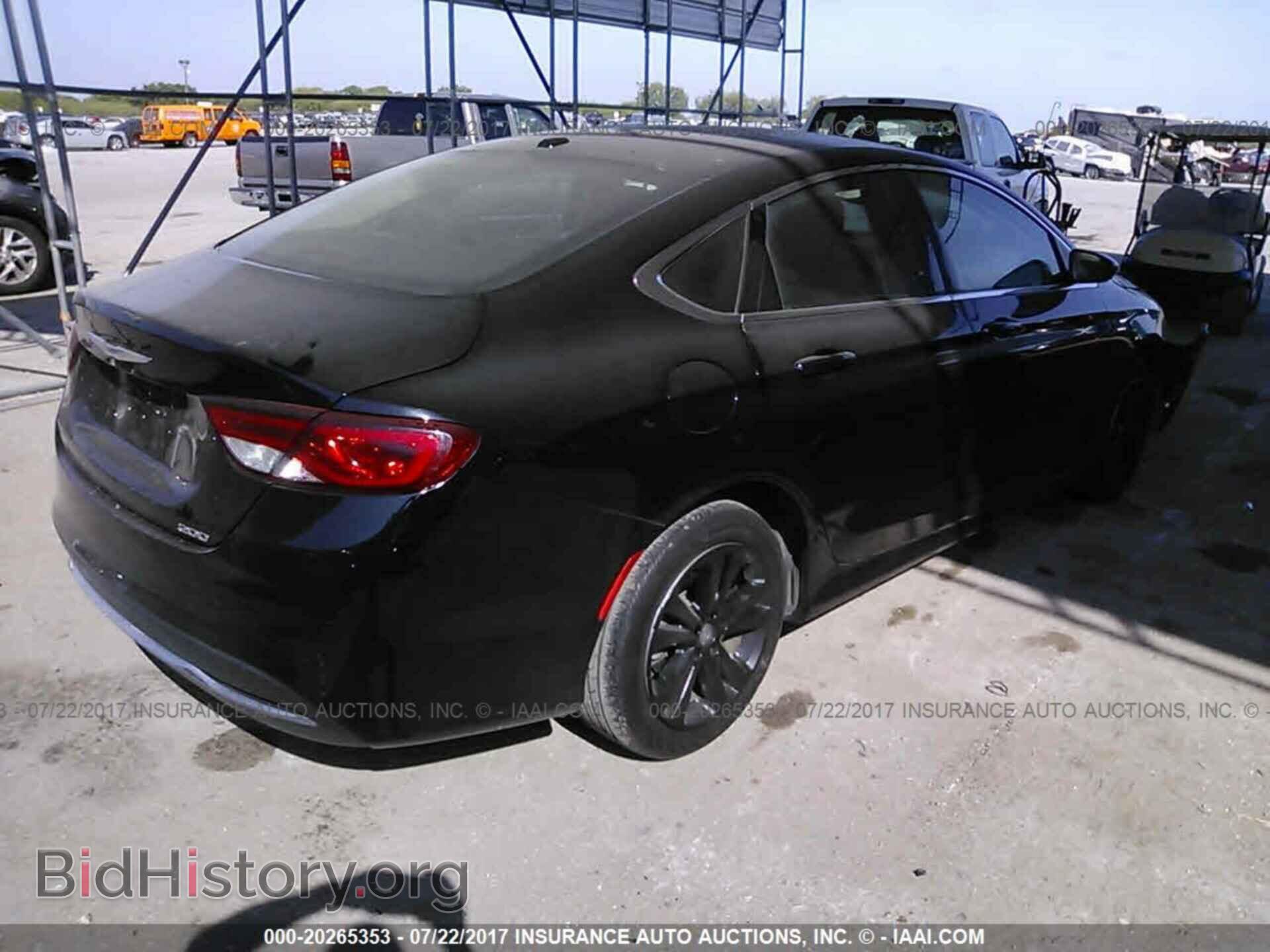 2015 Chrysler 200 - VIN: 1C3CCCAB9FN723478 - Photo 4