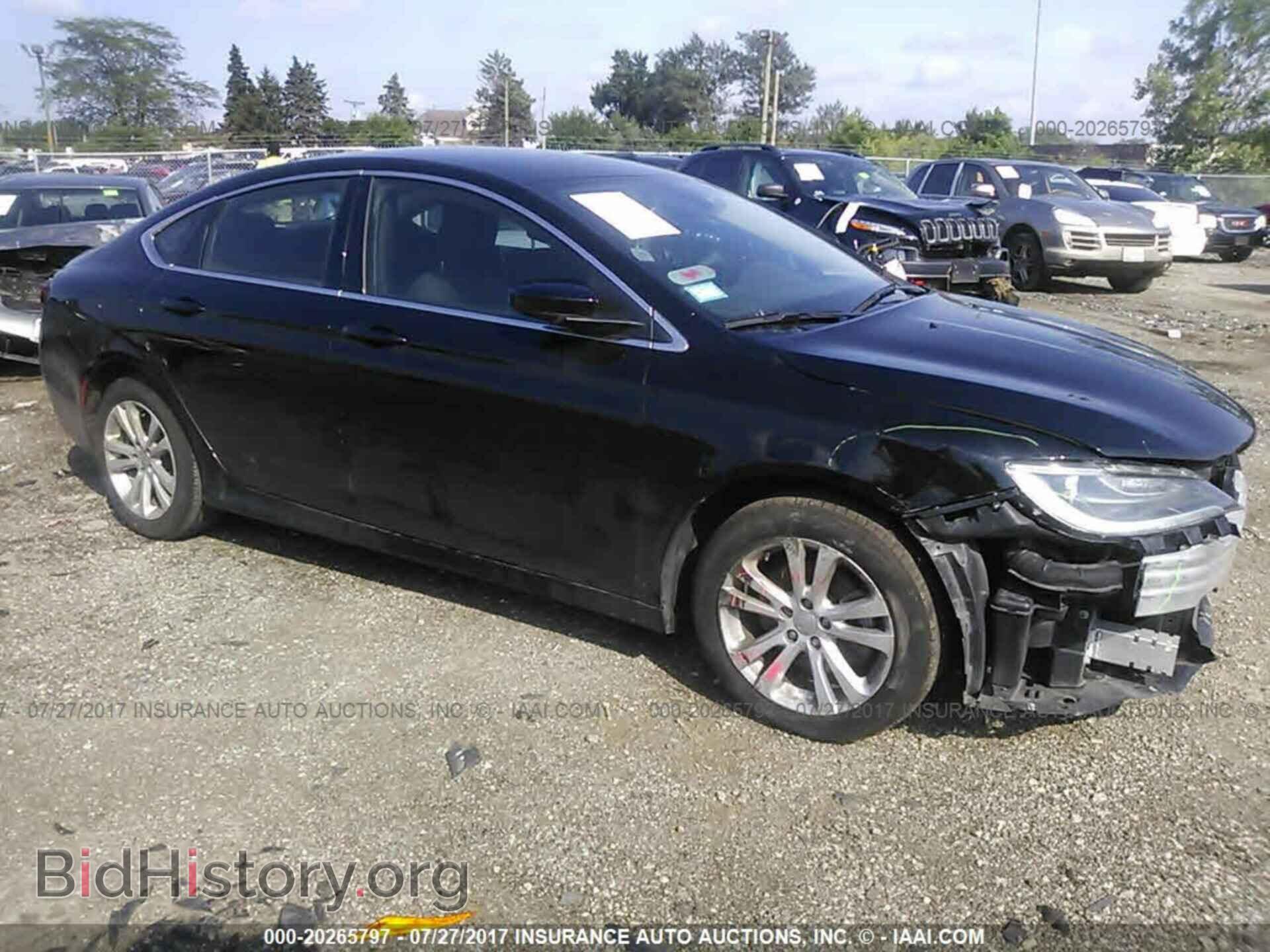 Фотография 1C3CCCAB3GN101752 - Chrysler 200 2016
