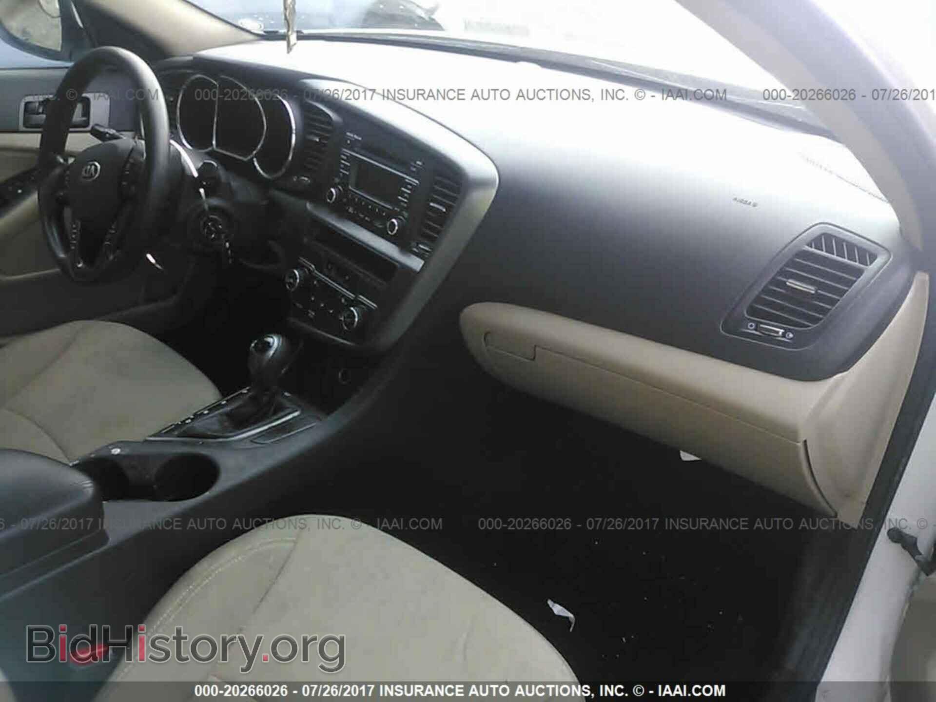 2013 Kia Optima - VIN: KNAGM4A70D5329521 - Photo 5