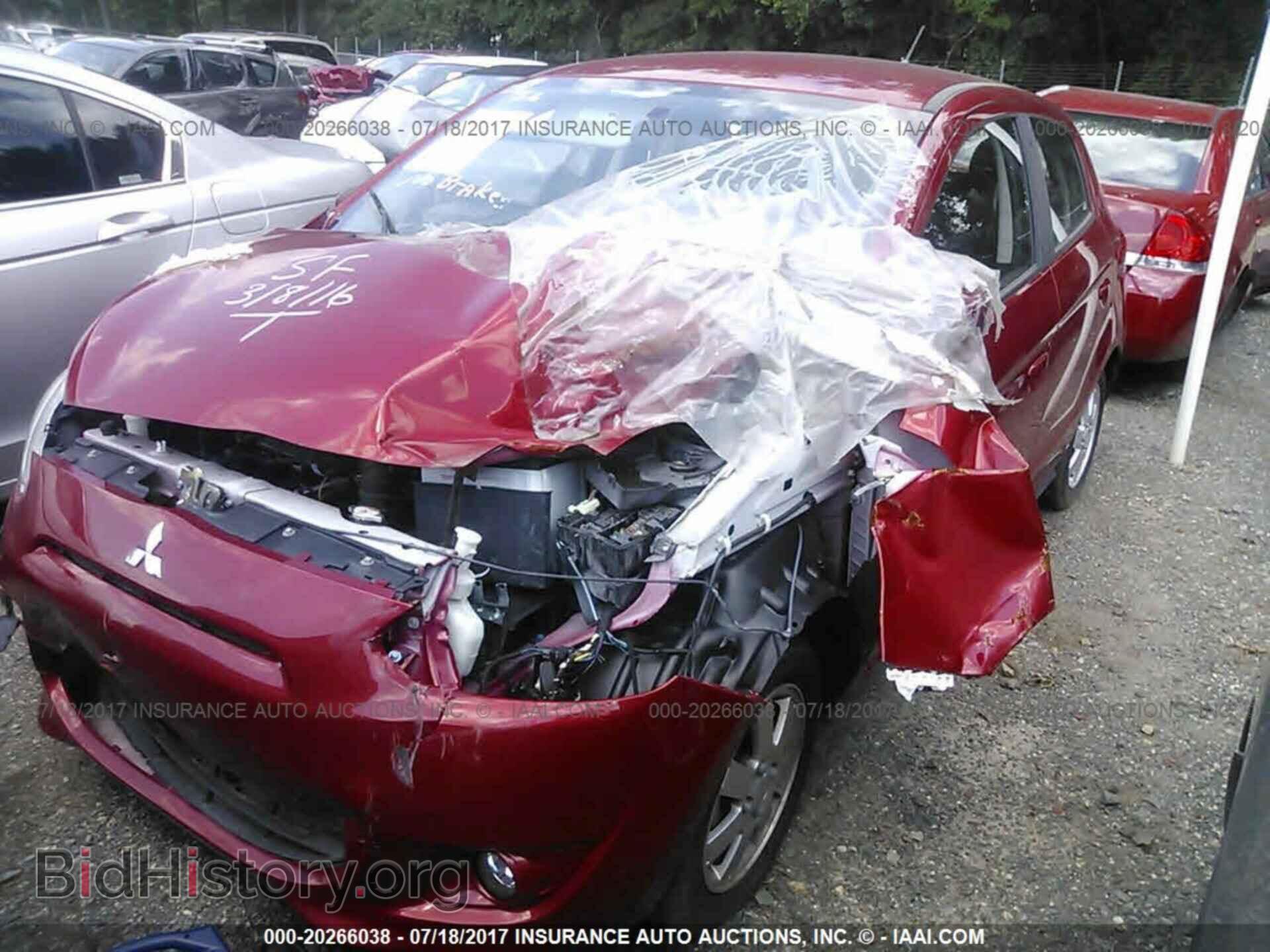 2015 Mitsubishi Mirage - VIN: ML32A4HJ4FH041352 - Фото 2