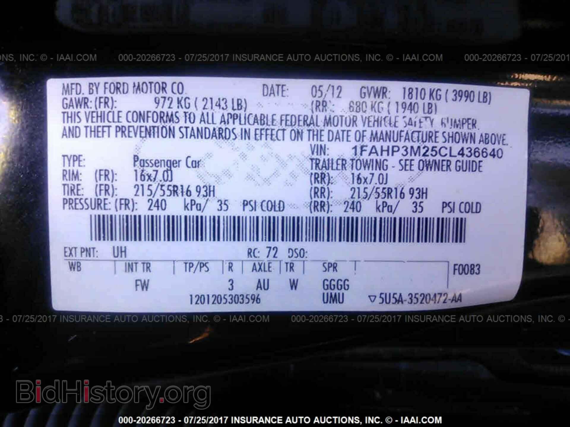 2012 Ford Focus - VIN: 1FAHP3M25CL436640 - Photo 9