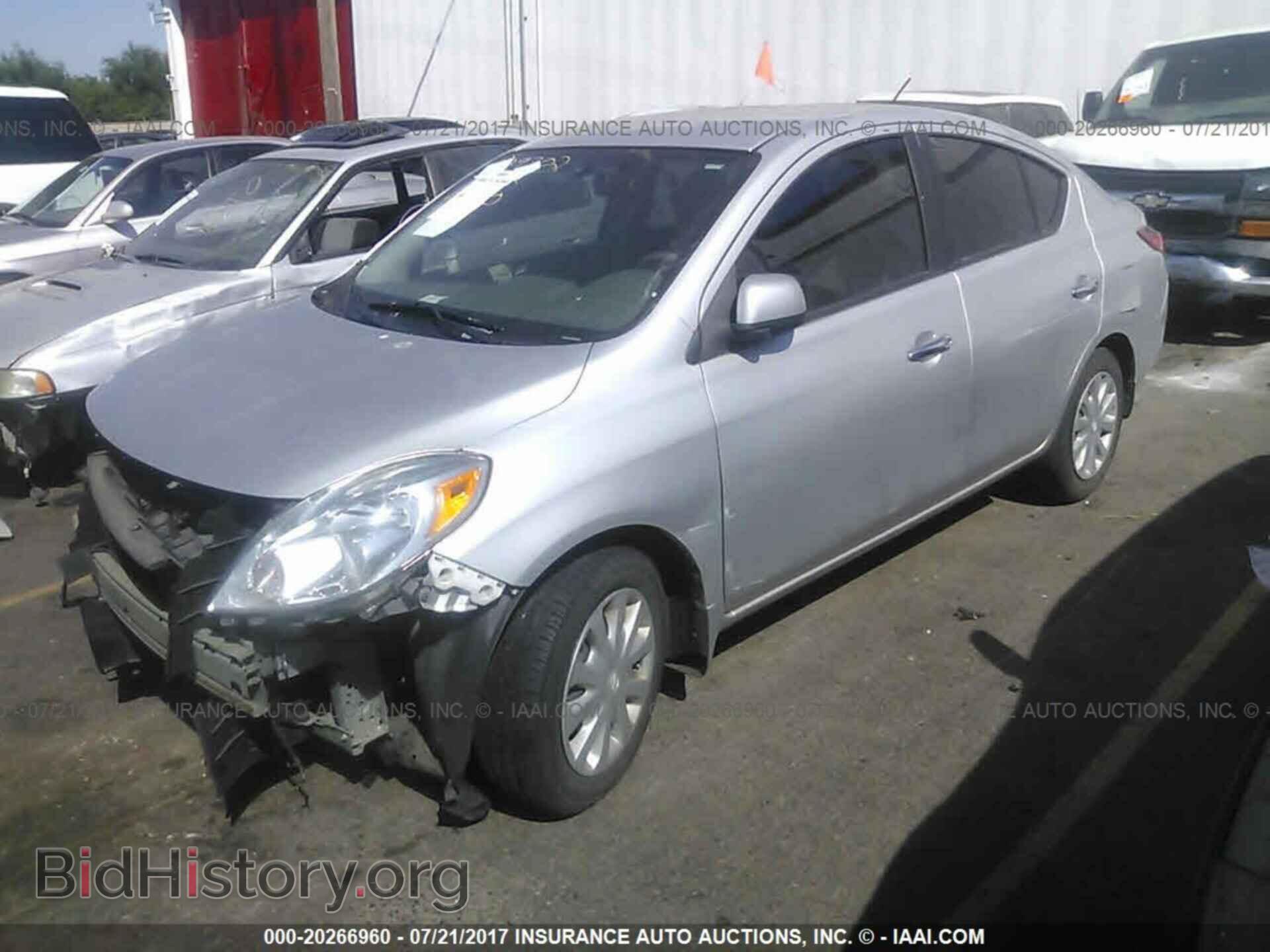 2012 Nissan Versa - VIN: 3N1CN7AP5CL944454 - Фото 2