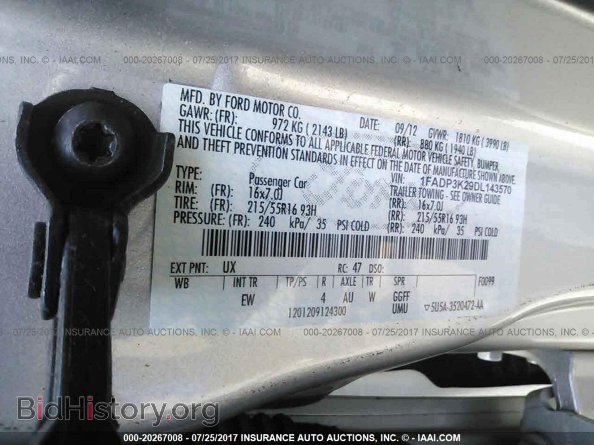 2013 Ford Focus - VIN: 1FADP3K29DL143570 - Photo 9