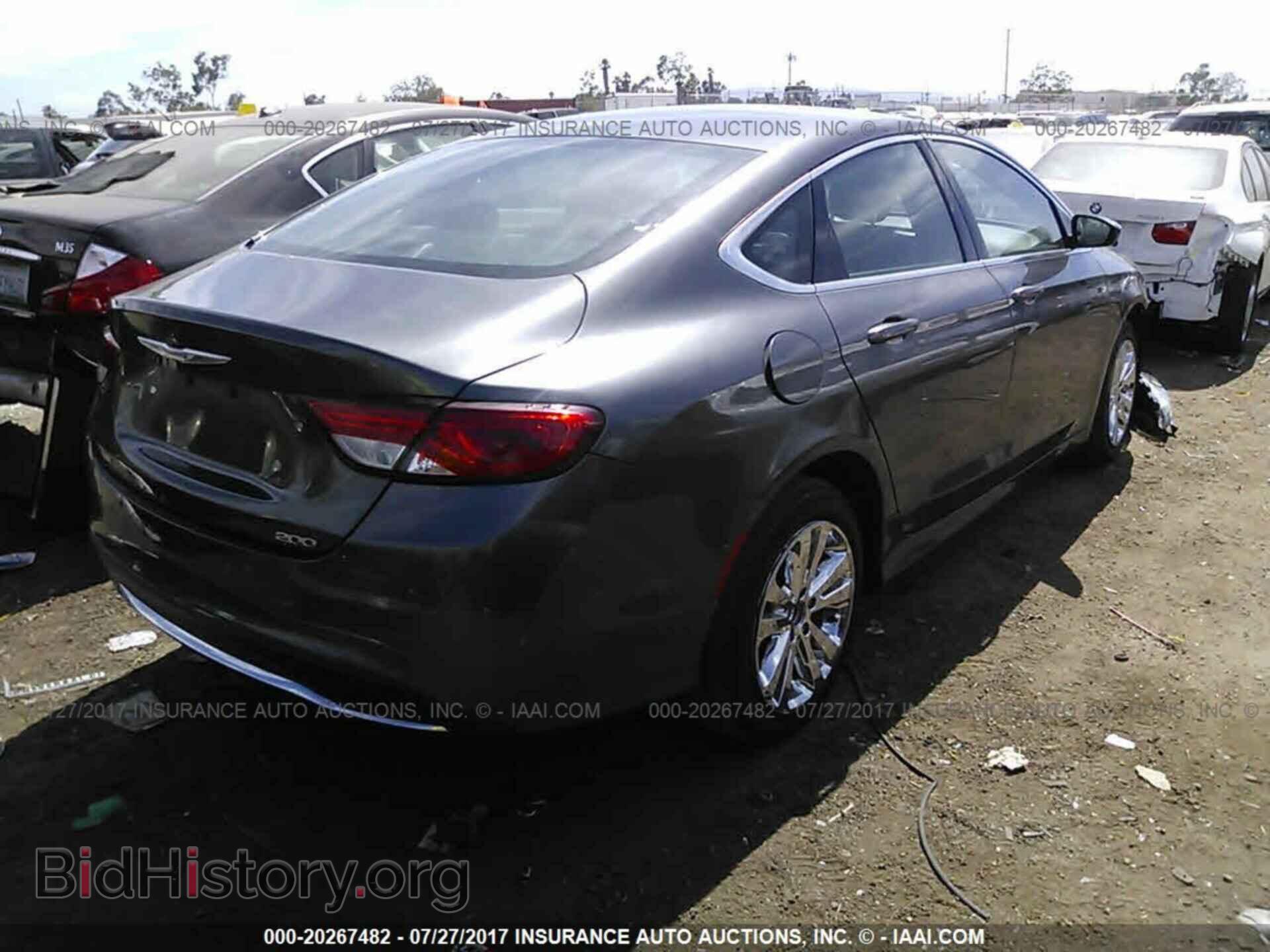 2015 Chrysler 200 - VIN: 1C3CCCAB3FN637499 - Фото 4