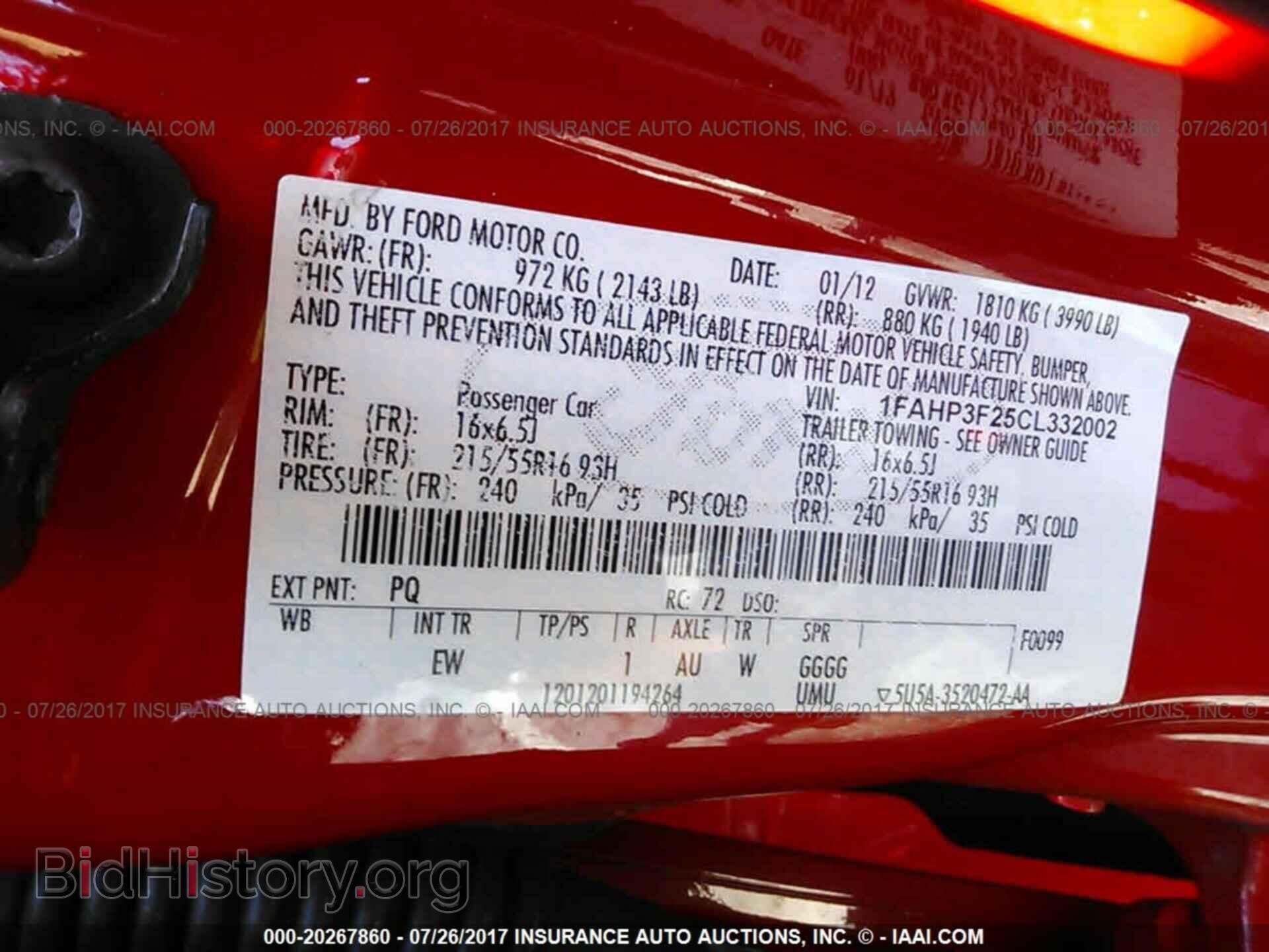 2012 Ford Focus - VIN: 1FAHP3F25CL332002 - Photo 9