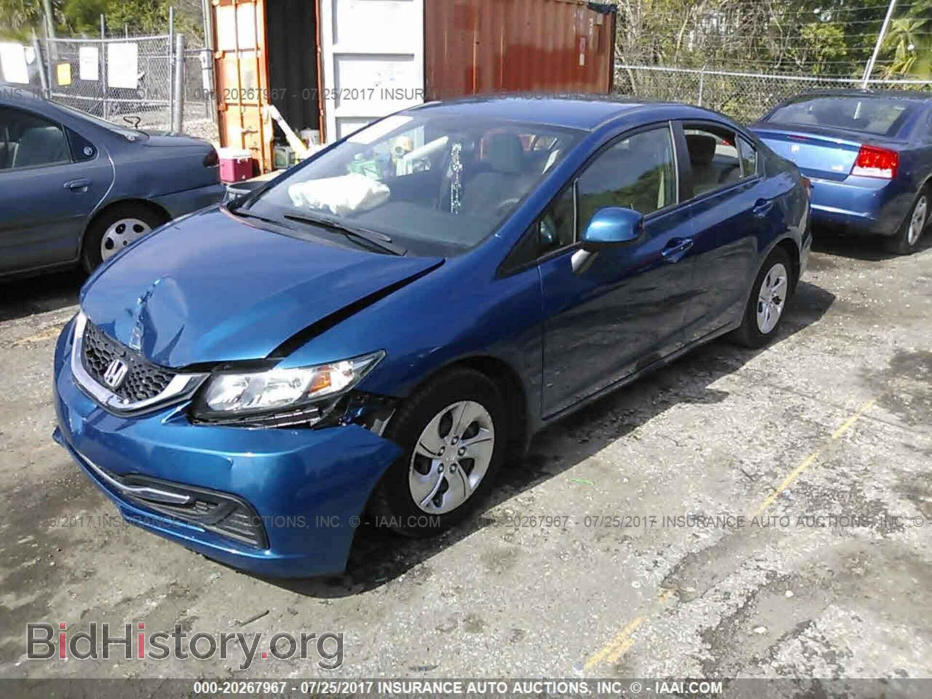2013 Honda Civic - VIN: 19XFB2F54DE230012 - Фото 2