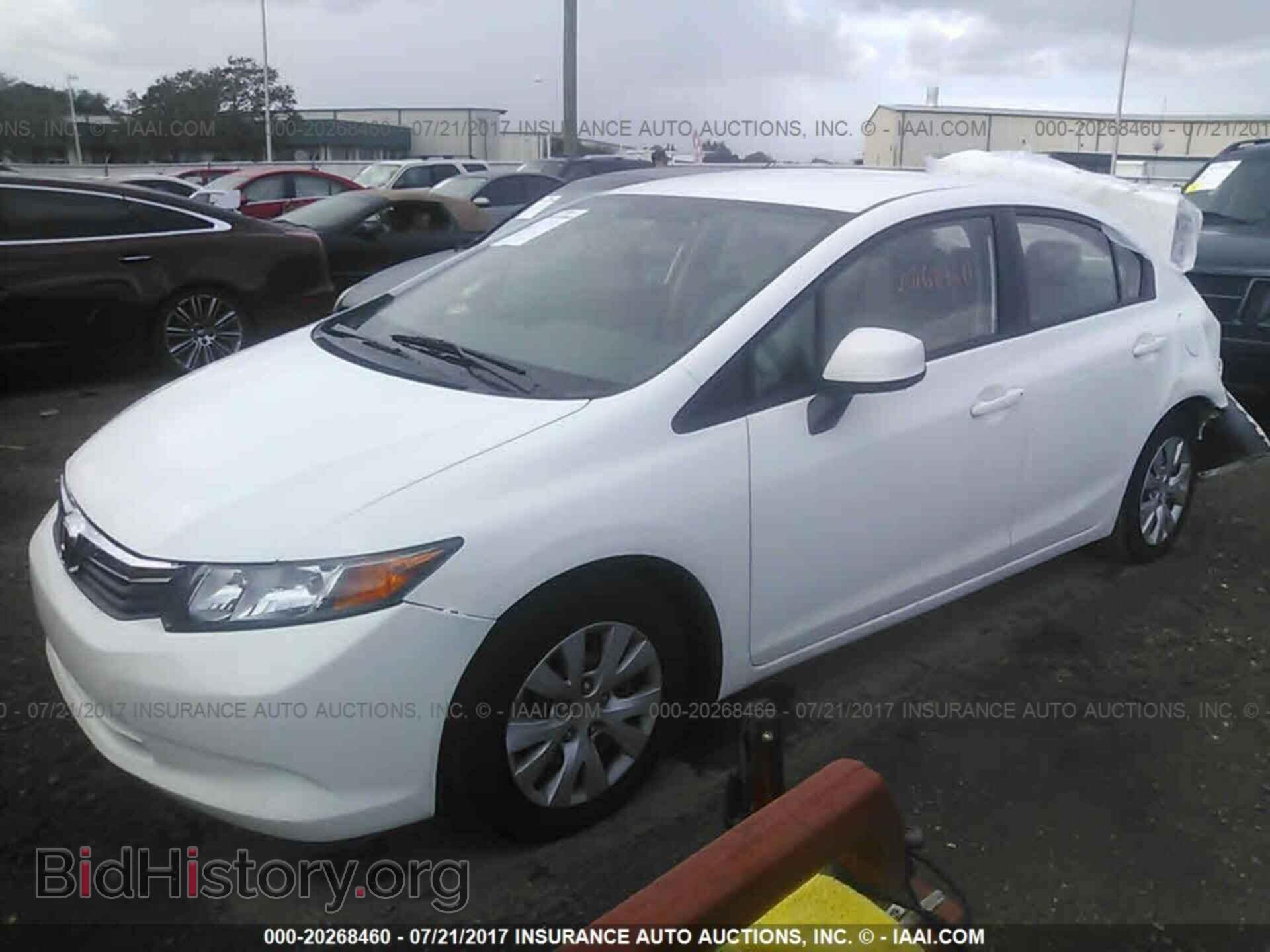 2012 Honda Civic - VIN: 19XFB2F5XCE107314 - Фото 2