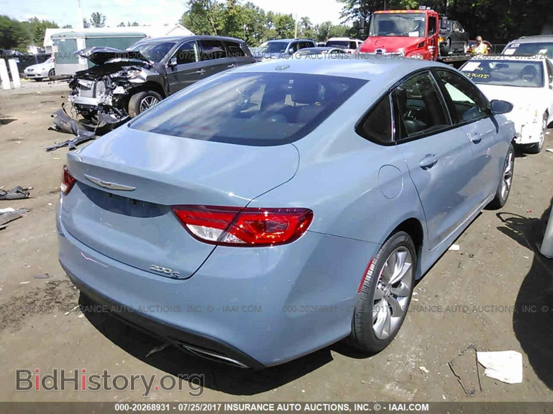 2015 Chrysler 200 - VIN: 1C3CCCBG8FN634706 - Фото 4
