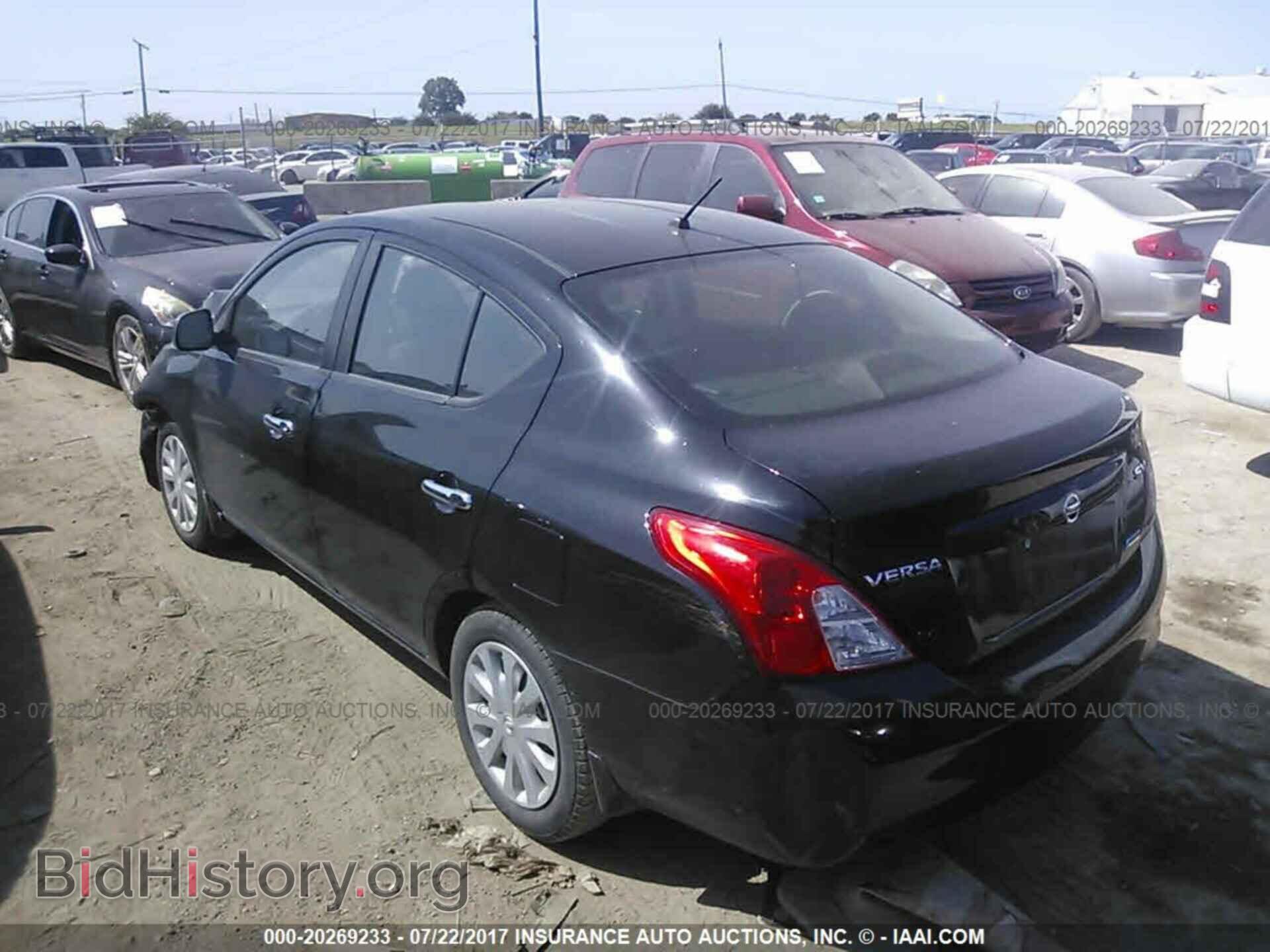 2012 Nissan Versa - VIN: 3N1CN7AP4CL842207 - Фото 3