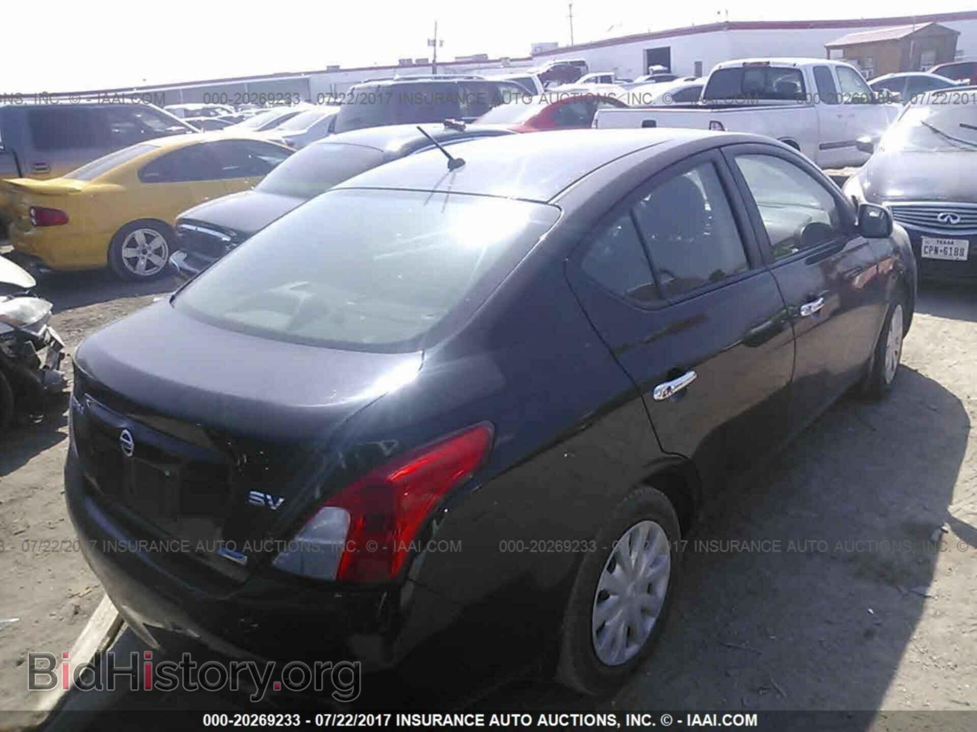 2012 Nissan Versa - VIN: 3N1CN7AP4CL842207 - Фото 4