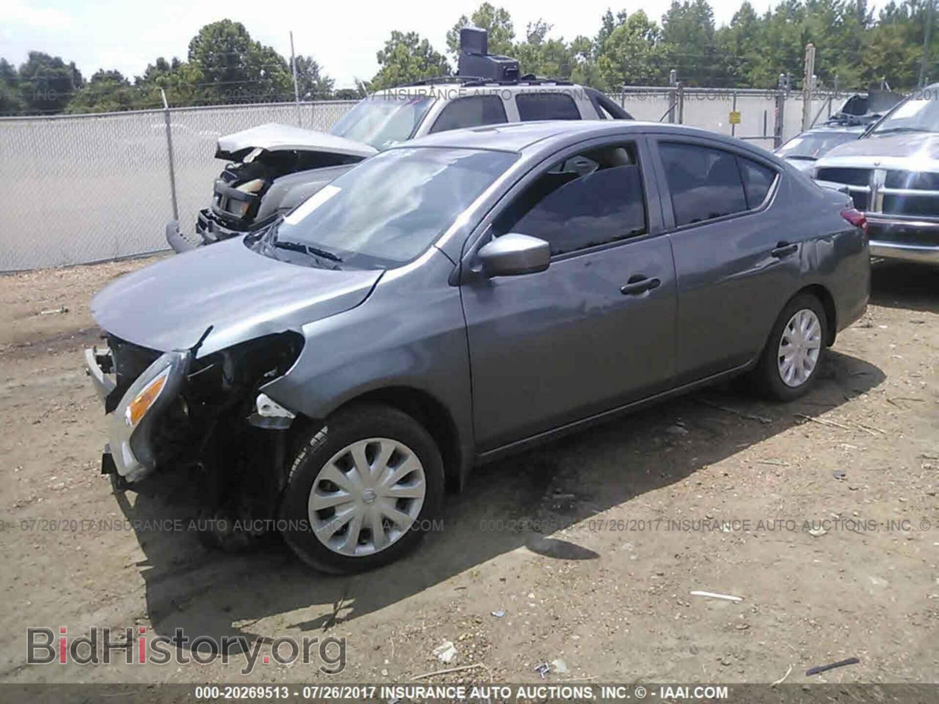 2016 Nissan Versa - VIN: 3N1CN7AP9GL840653 - Фото 2