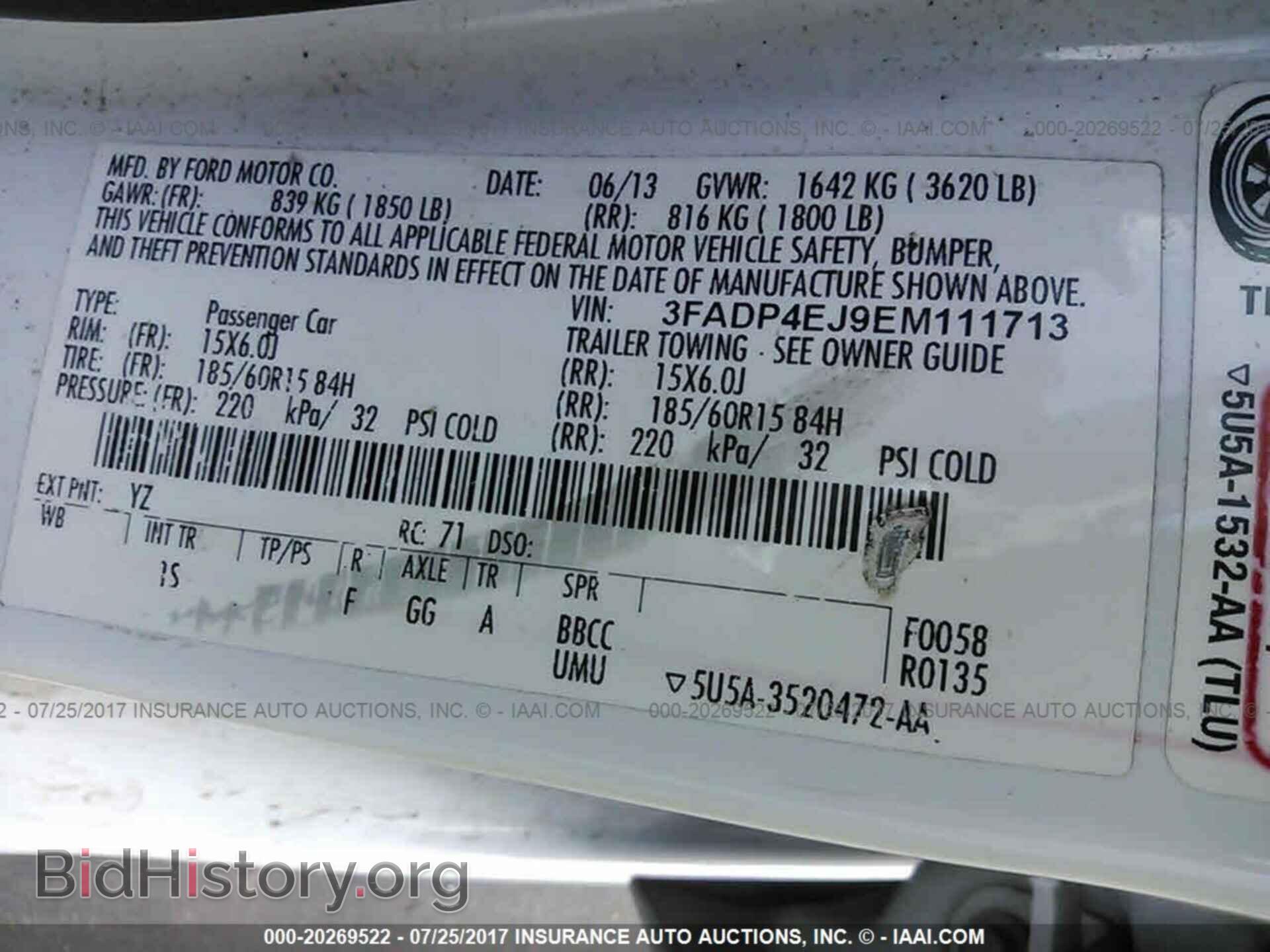 2014 Ford Fiesta - VIN: 3FADP4EJ9EM111713 - Photo 9