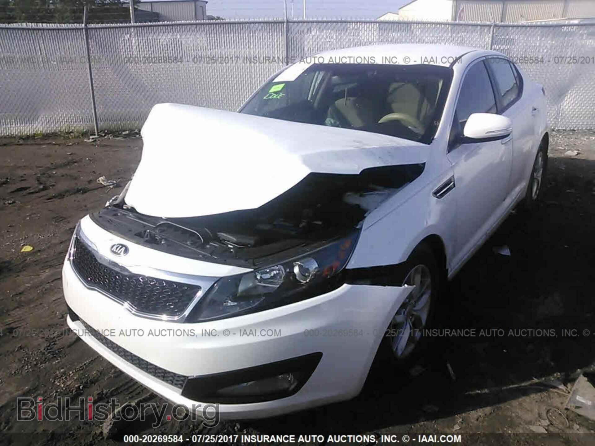 2013 Kia Optima - VIN: KNAGM4A75D5377919 - Фото 2