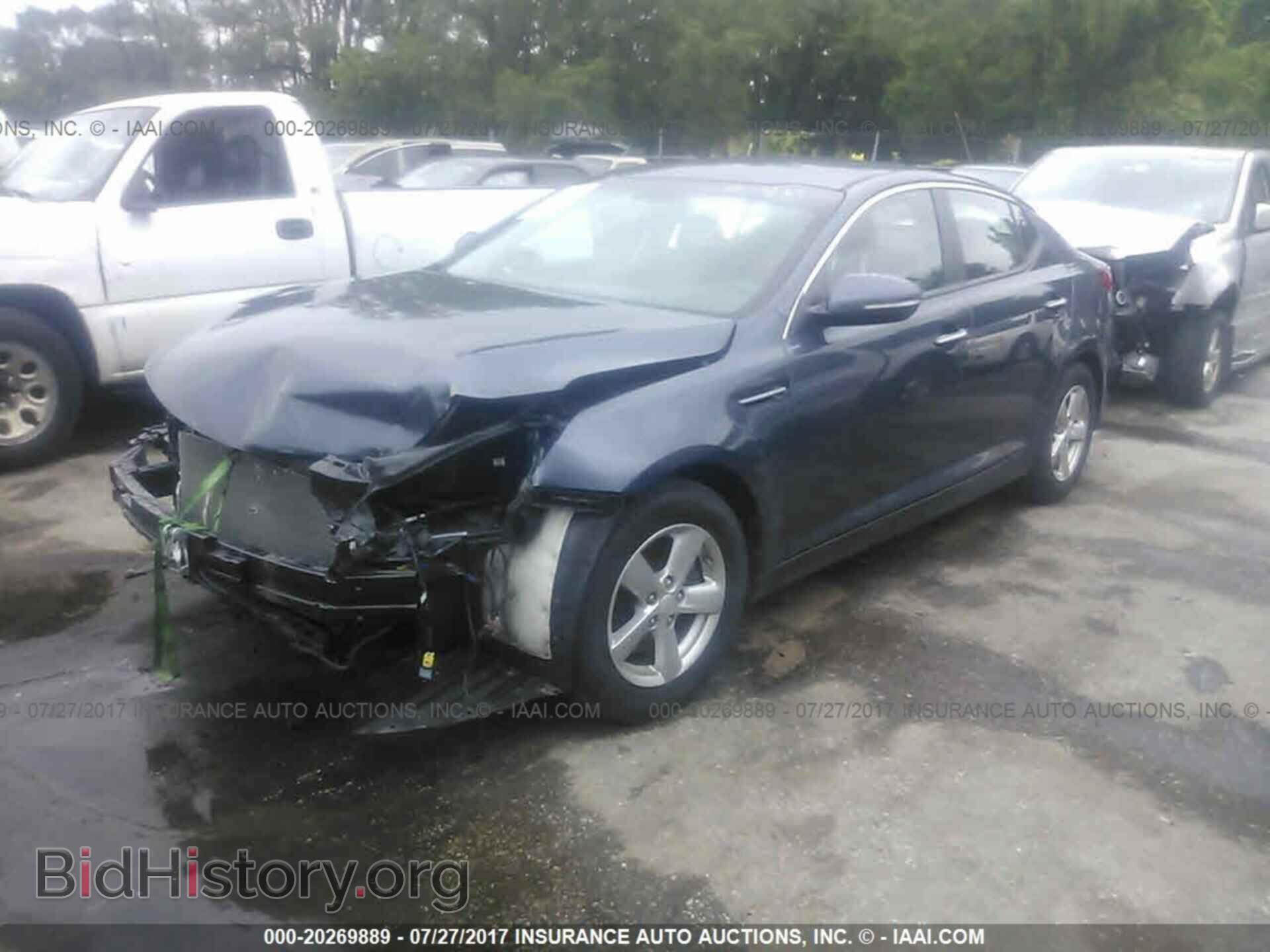2015 Kia Optima - VIN: KNAGM4A79F5577026 - Фото 2