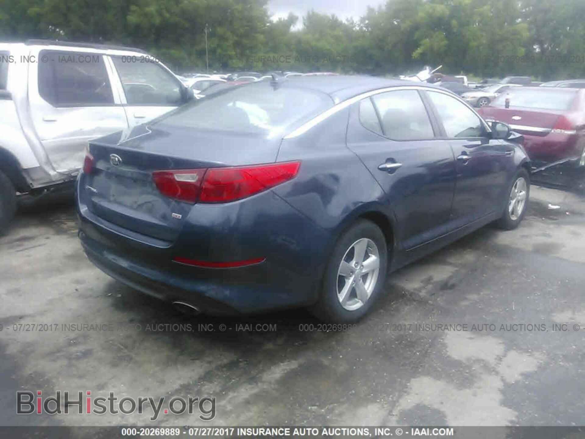 2015 Kia Optima - VIN: KNAGM4A79F5577026 - Фото 4
