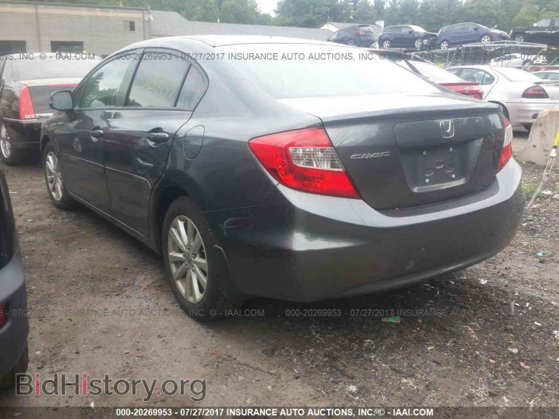 2012 Honda Civic - VIN: 2HGFB2F86CH310166 - Фото 3
