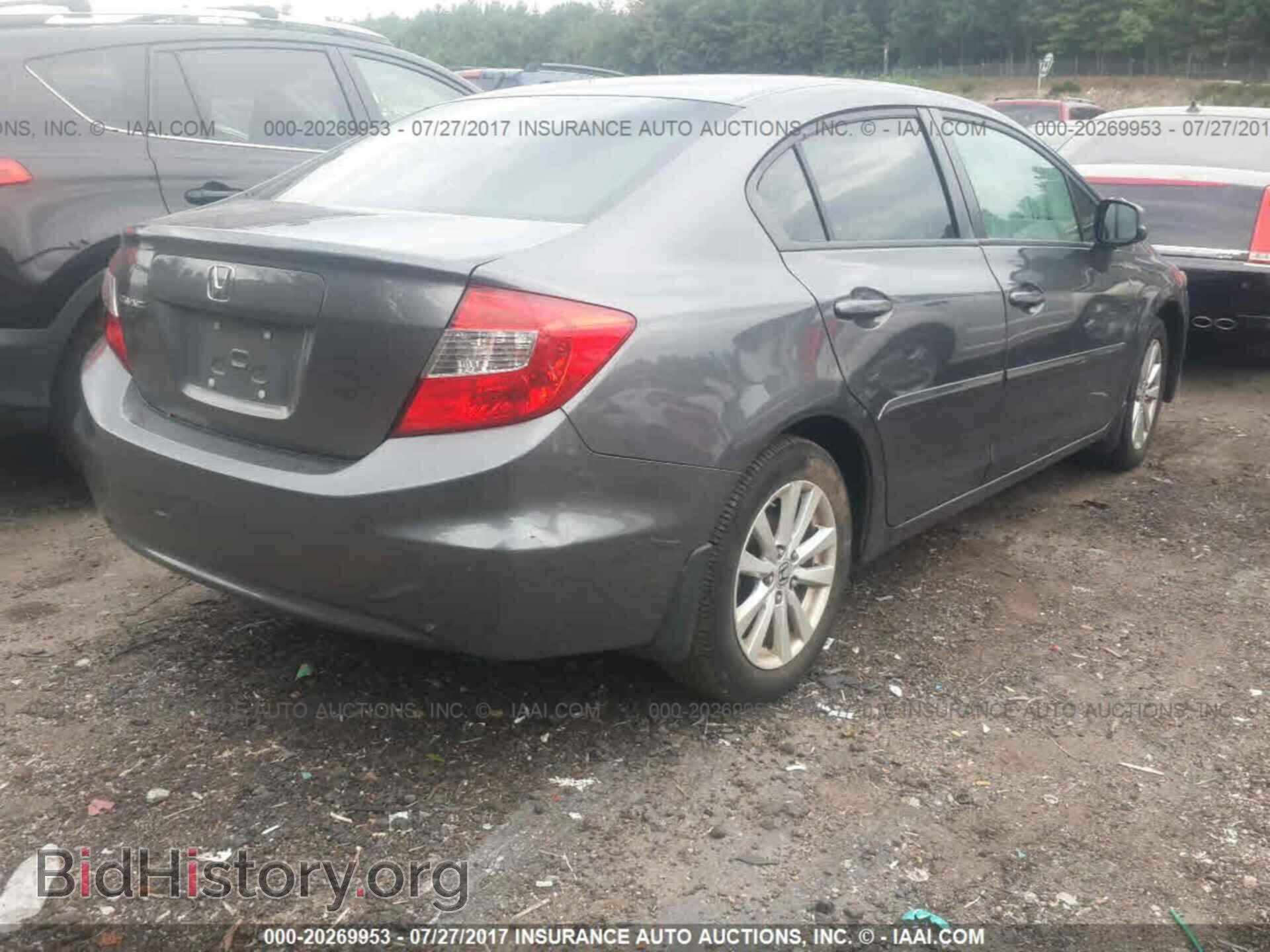 2012 Honda Civic - VIN: 2HGFB2F86CH310166 - Фото 4