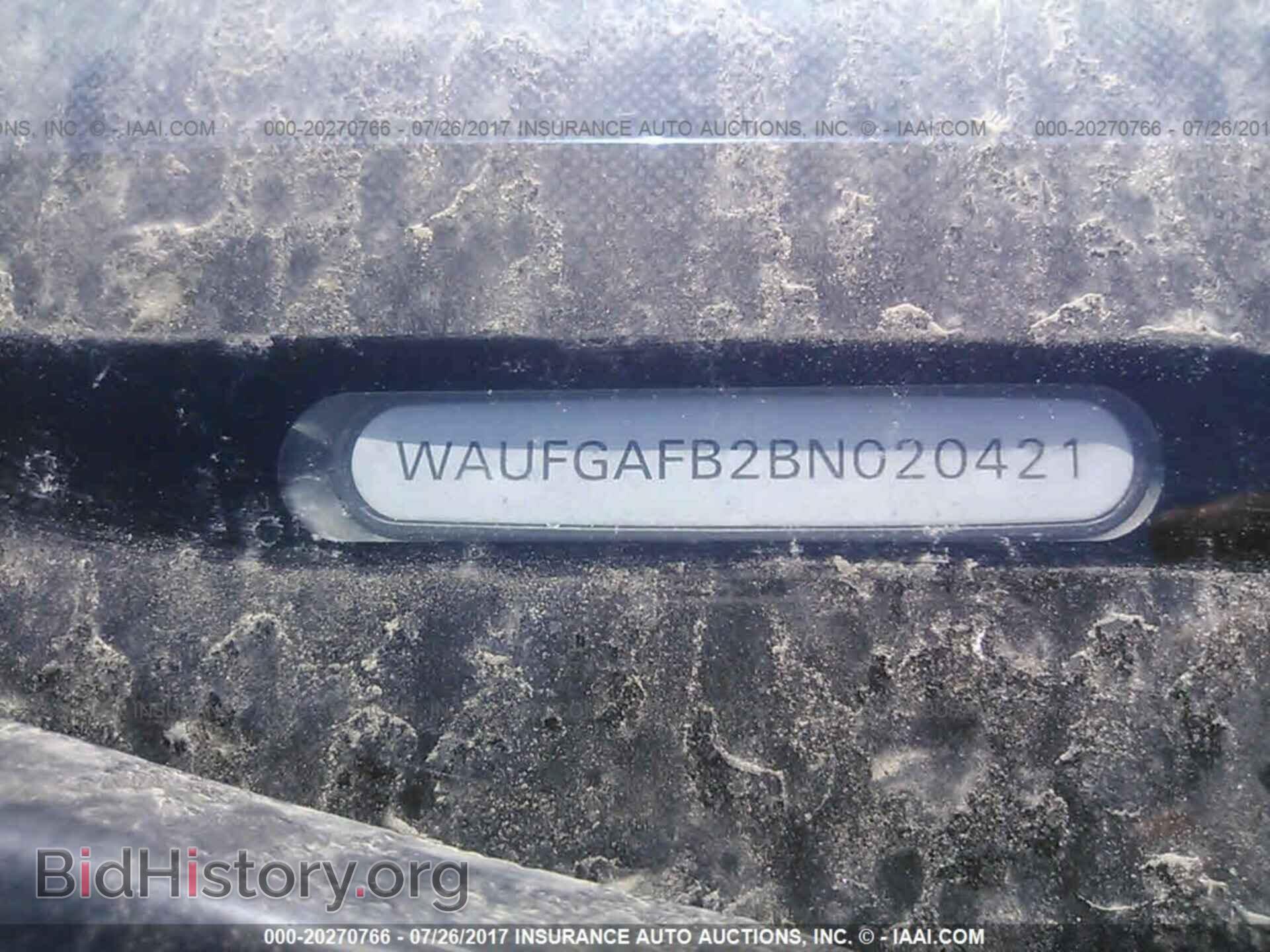 2011 Audi A6 - VIN: WAUFGAFB2BN020421 - Фото 9