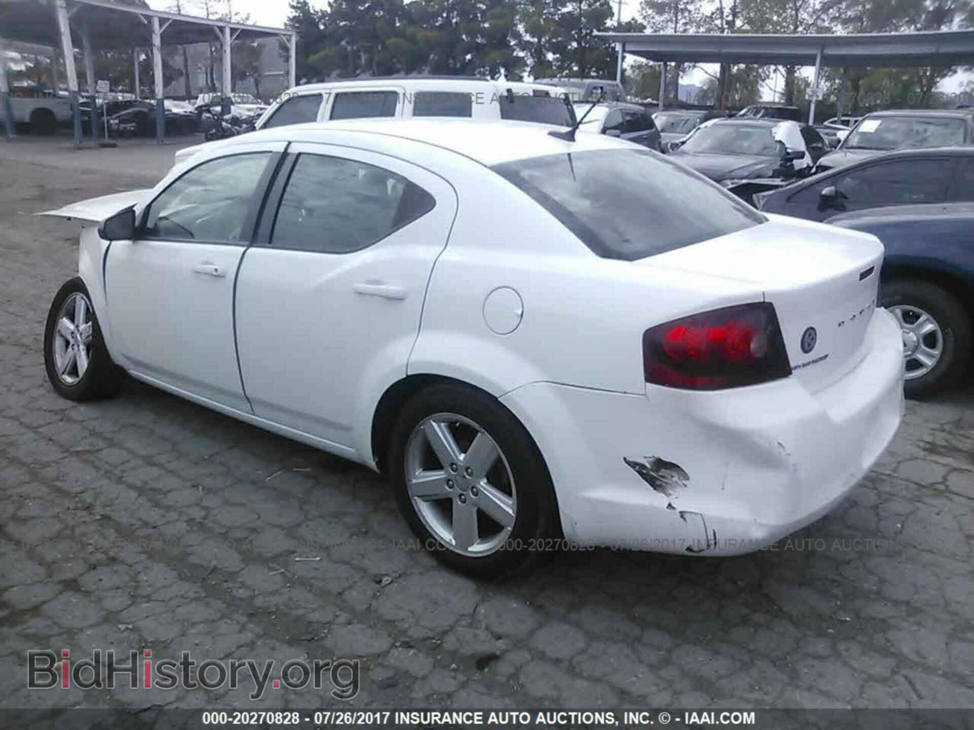 2013 Dodge Avenger - VIN: 1C3CDZAB2DN566390 - Фото 3