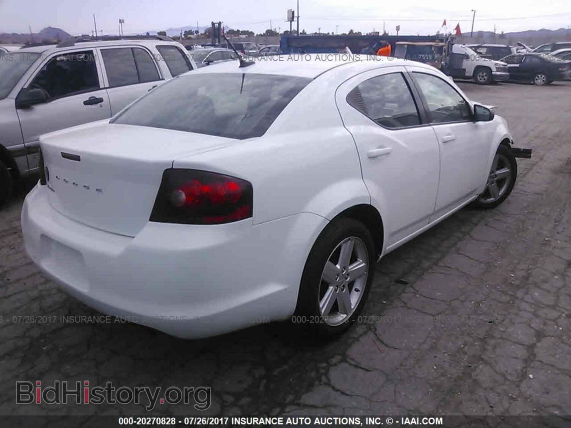 2013 Dodge Avenger - VIN: 1C3CDZAB2DN566390 - Фото 4