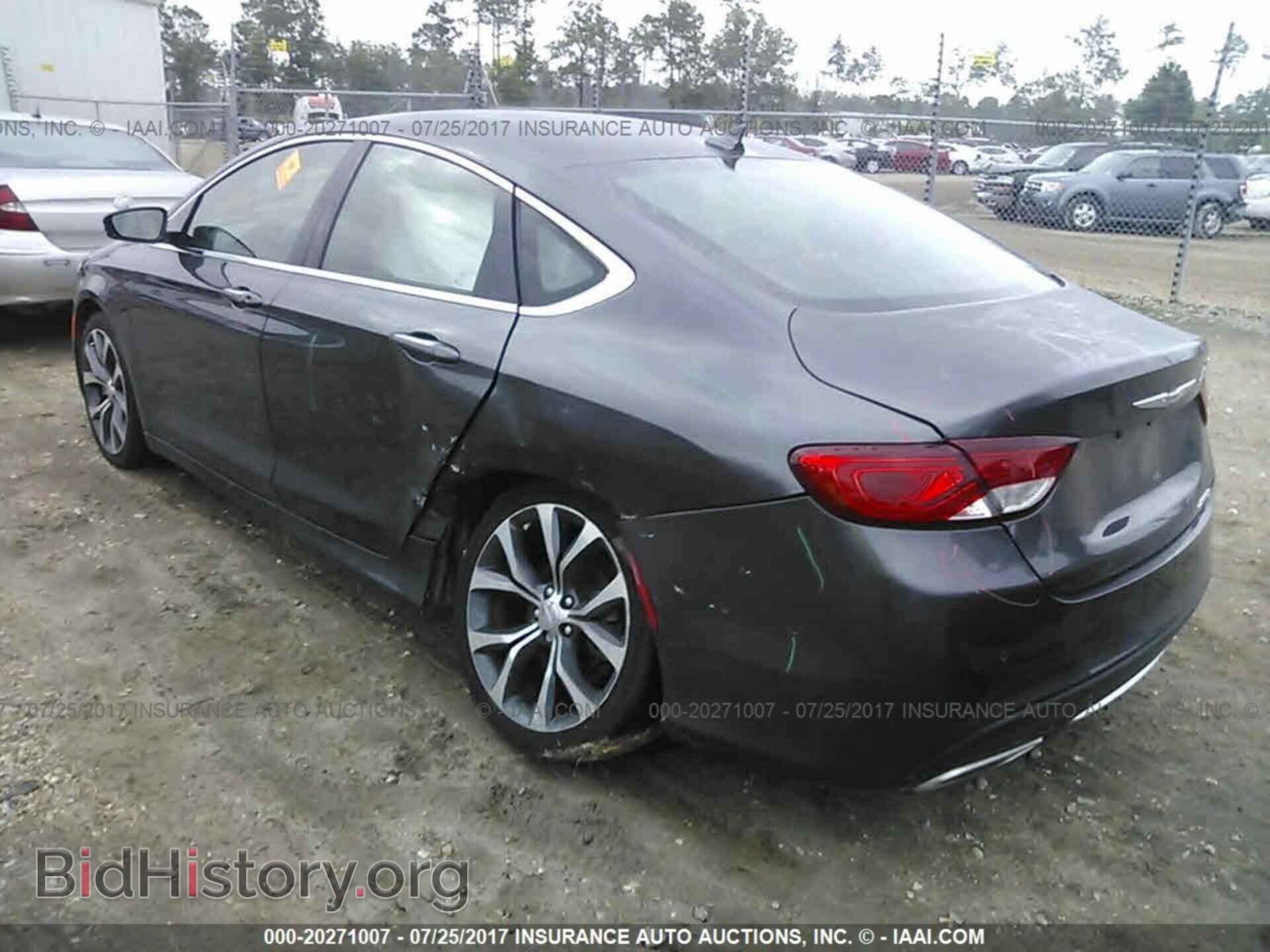 2015 Chrysler 200 - VIN: 1C3CCCCG6FN572768 - Фото 3