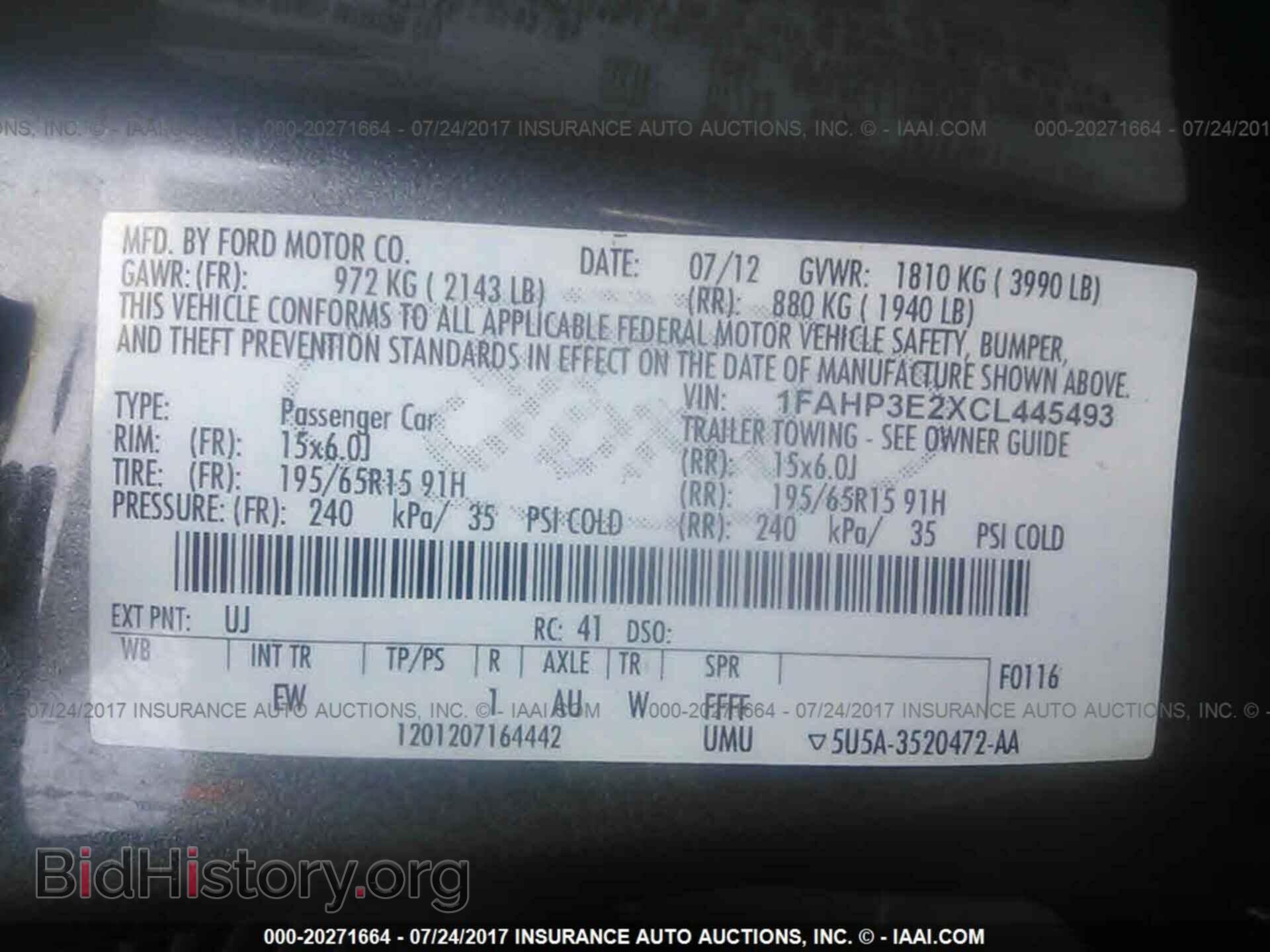 2012 Ford Focus - VIN: 1FAHP3E2XCL445493 - Photo 9