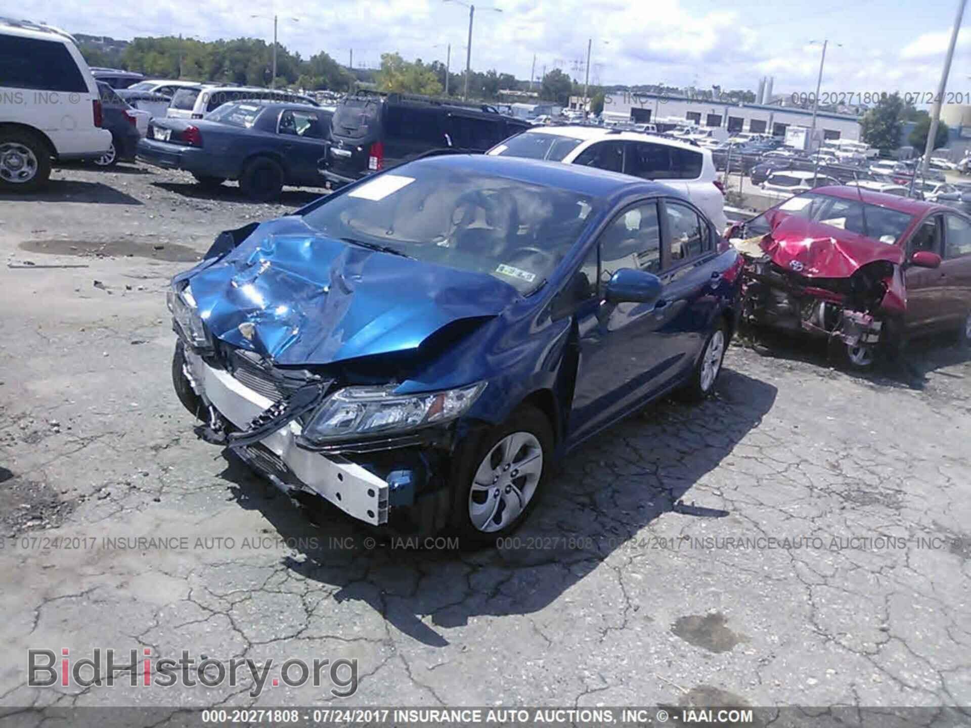 2014 Honda Civic - VIN: 19XFB2F52EE209581 - Photo 2