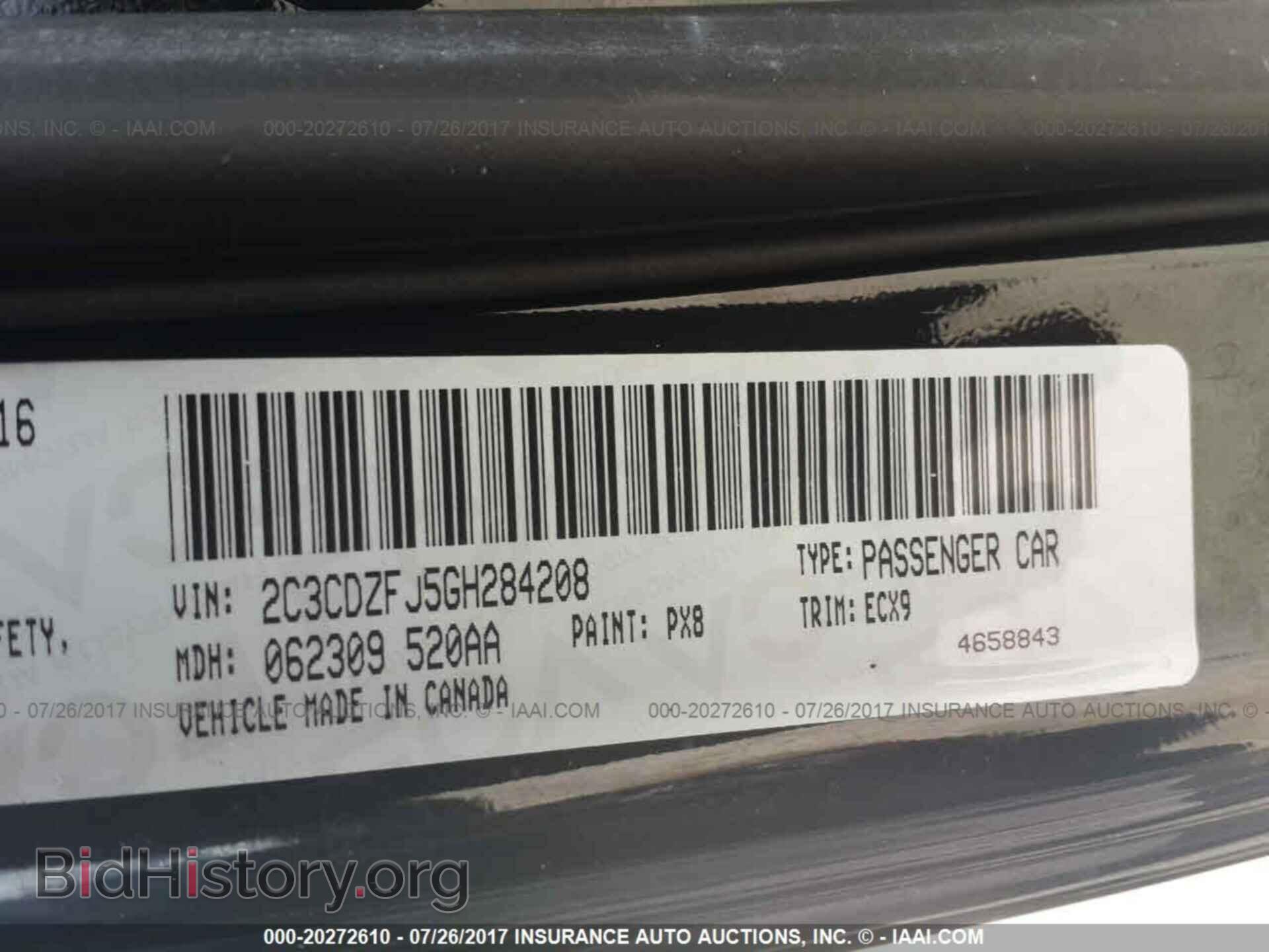 2016 Dodge Challenger - VIN: 2C3CDZFJ5GH284208 - Photo 9