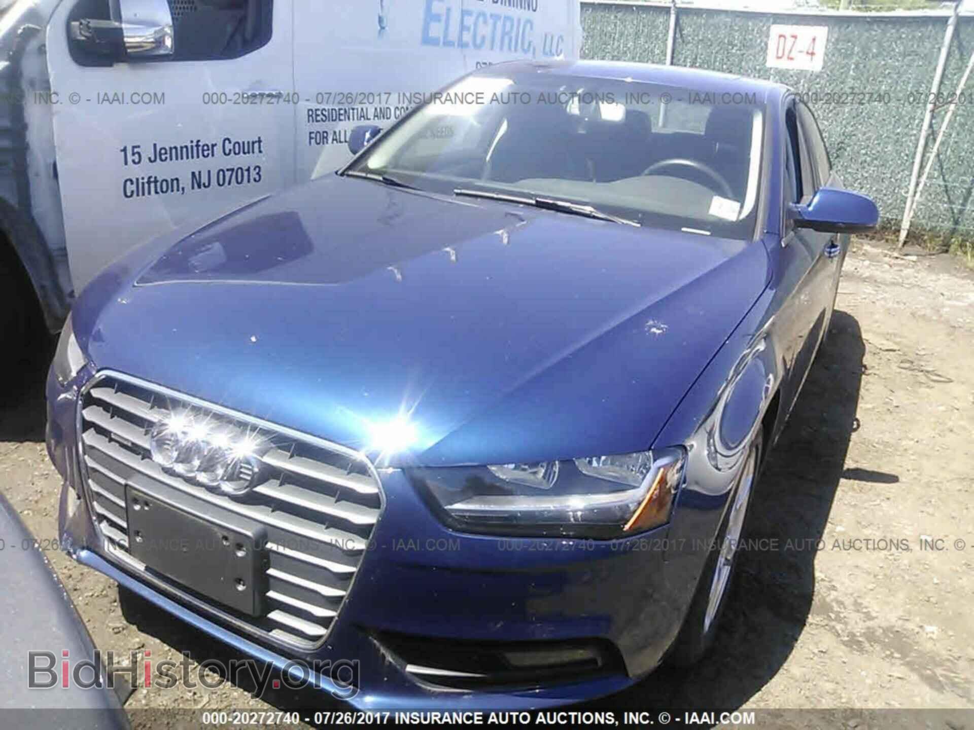 2014 Audi A4 - VIN: WAUBFAFL0EA048188 - Photo 2