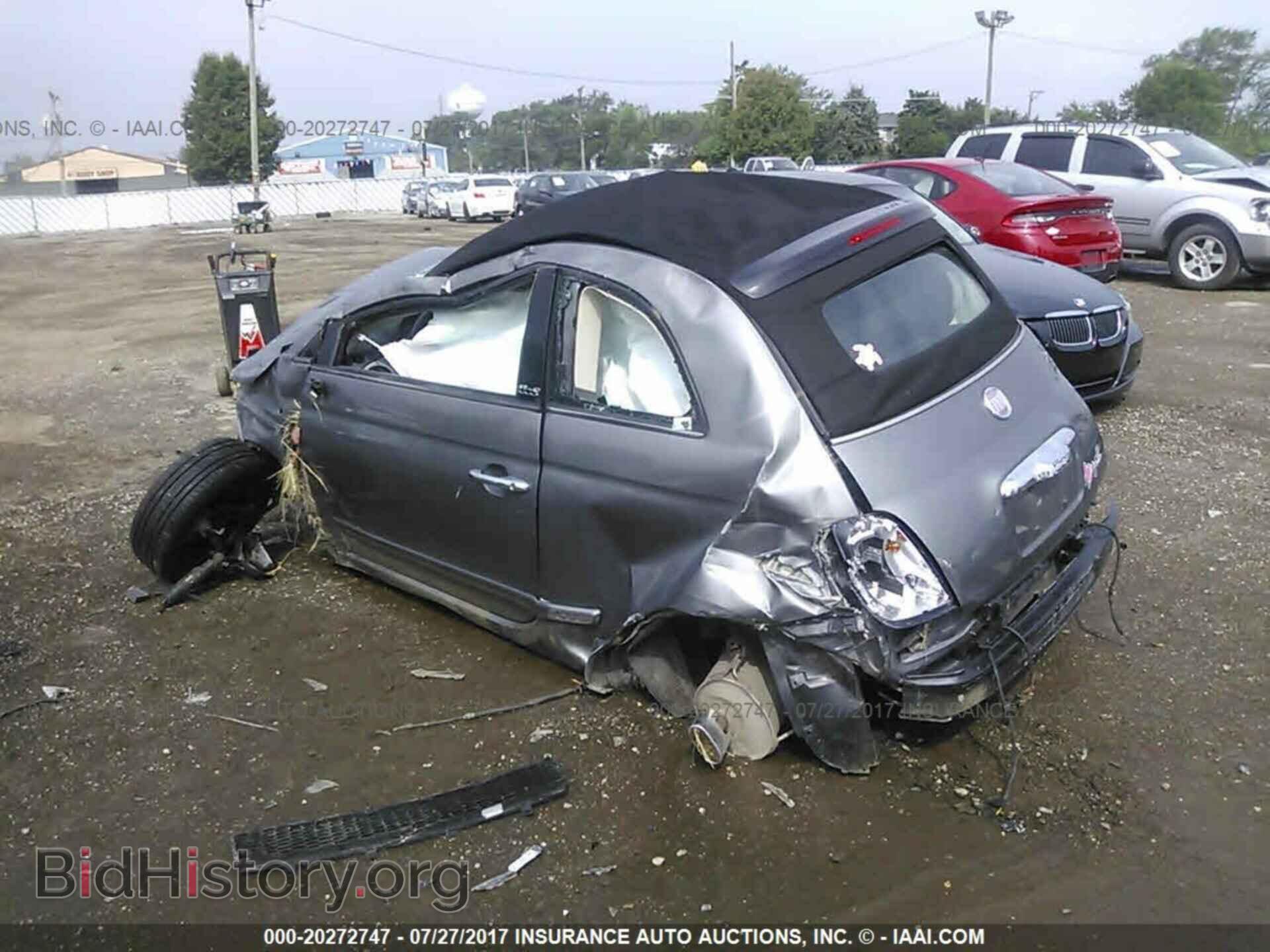 2012 Fiat 500 - VIN: 3C3CFFER8CT100817 - Фото 3