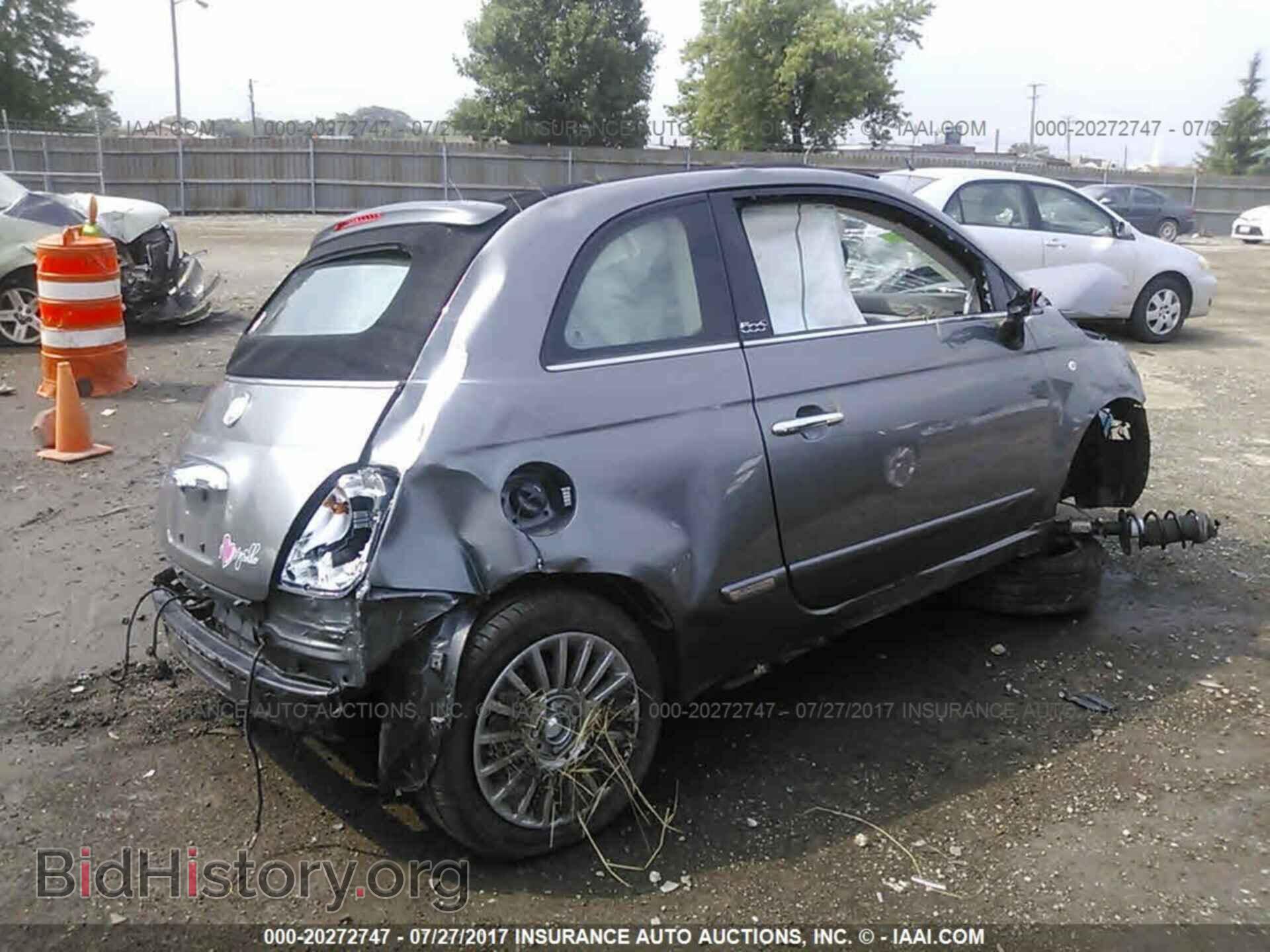 2012 Fiat 500 - VIN: 3C3CFFER8CT100817 - Фото 4