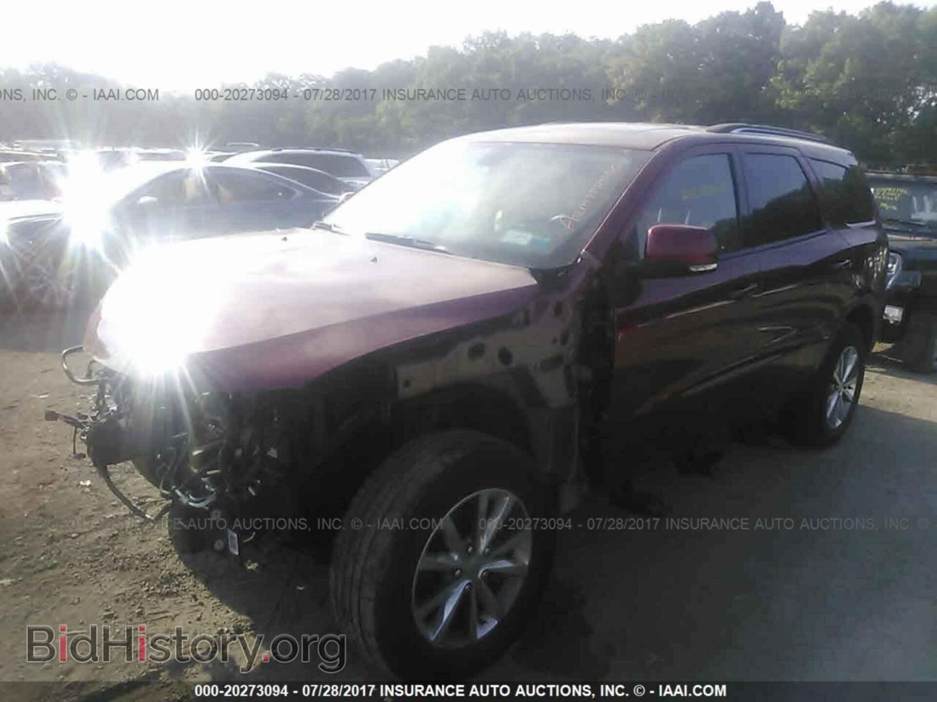 2014 Dodge Durango - VIN: 1C4RDJDG9EC977202 - Фото 2