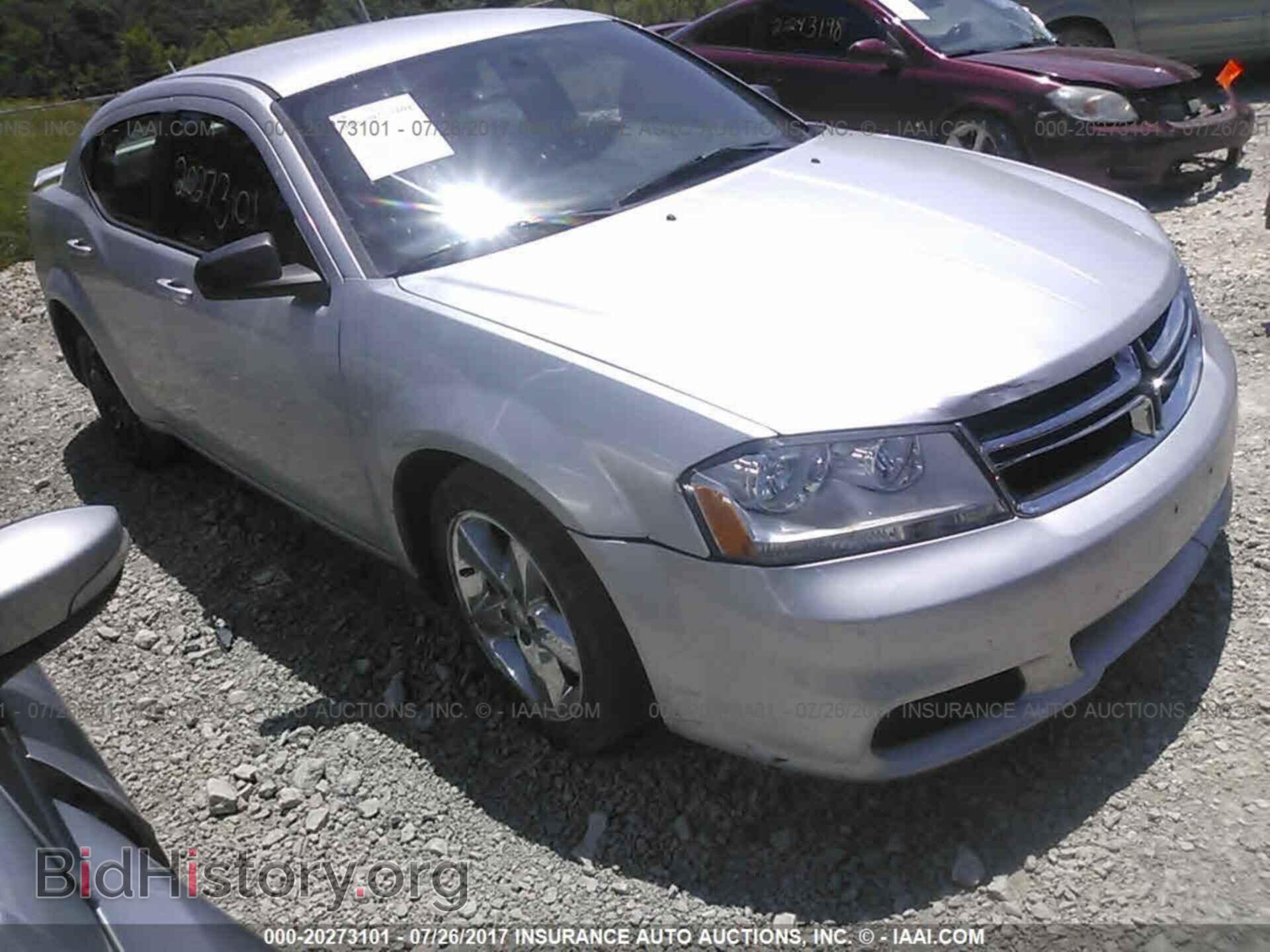 Photo 1C3CDZAB6CN184085 - Dodge Avenger 2012
