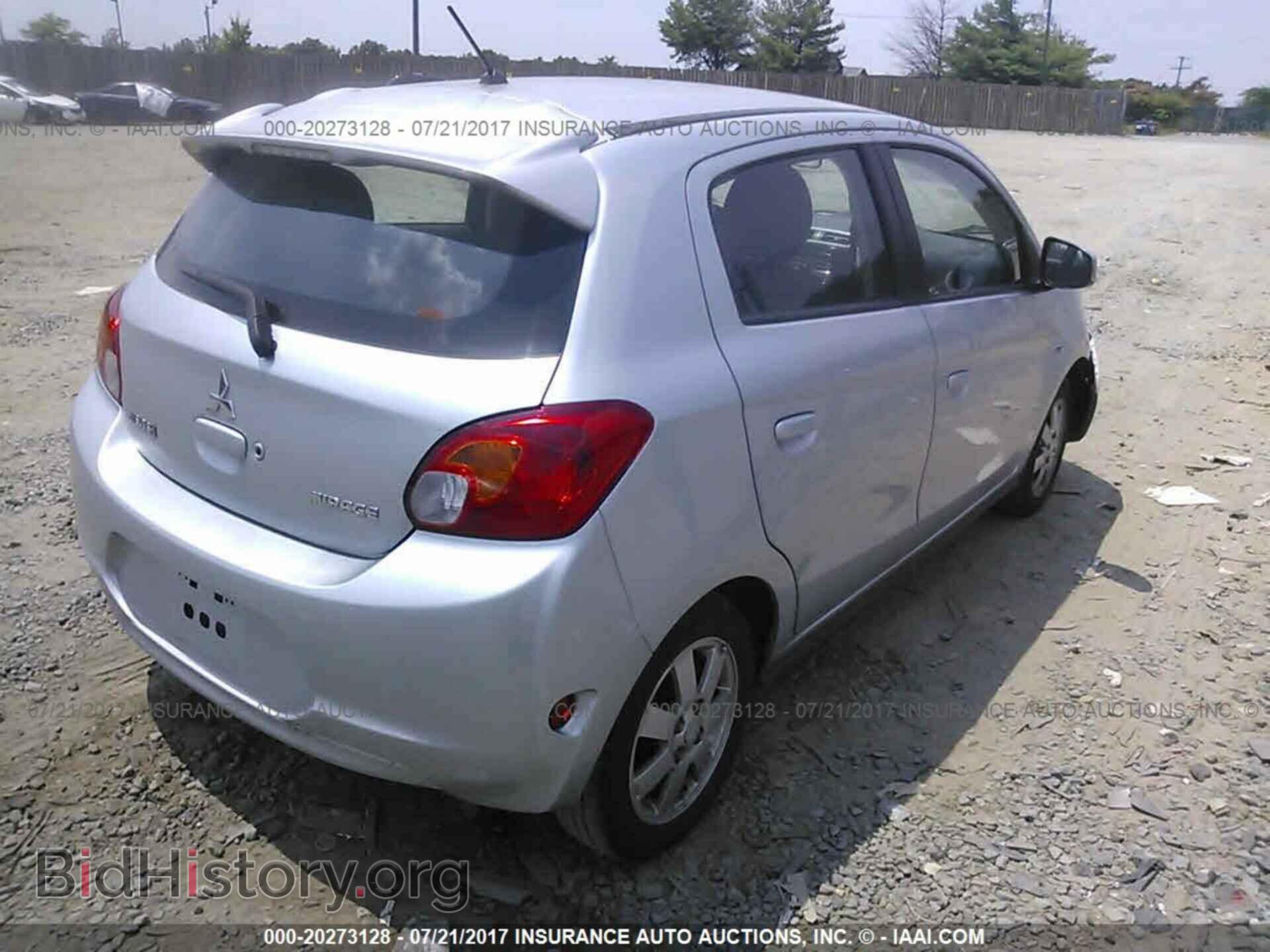 2015 Mitsubishi Mirage - VIN: ML32A4HJ0FH014018 - Фото 4