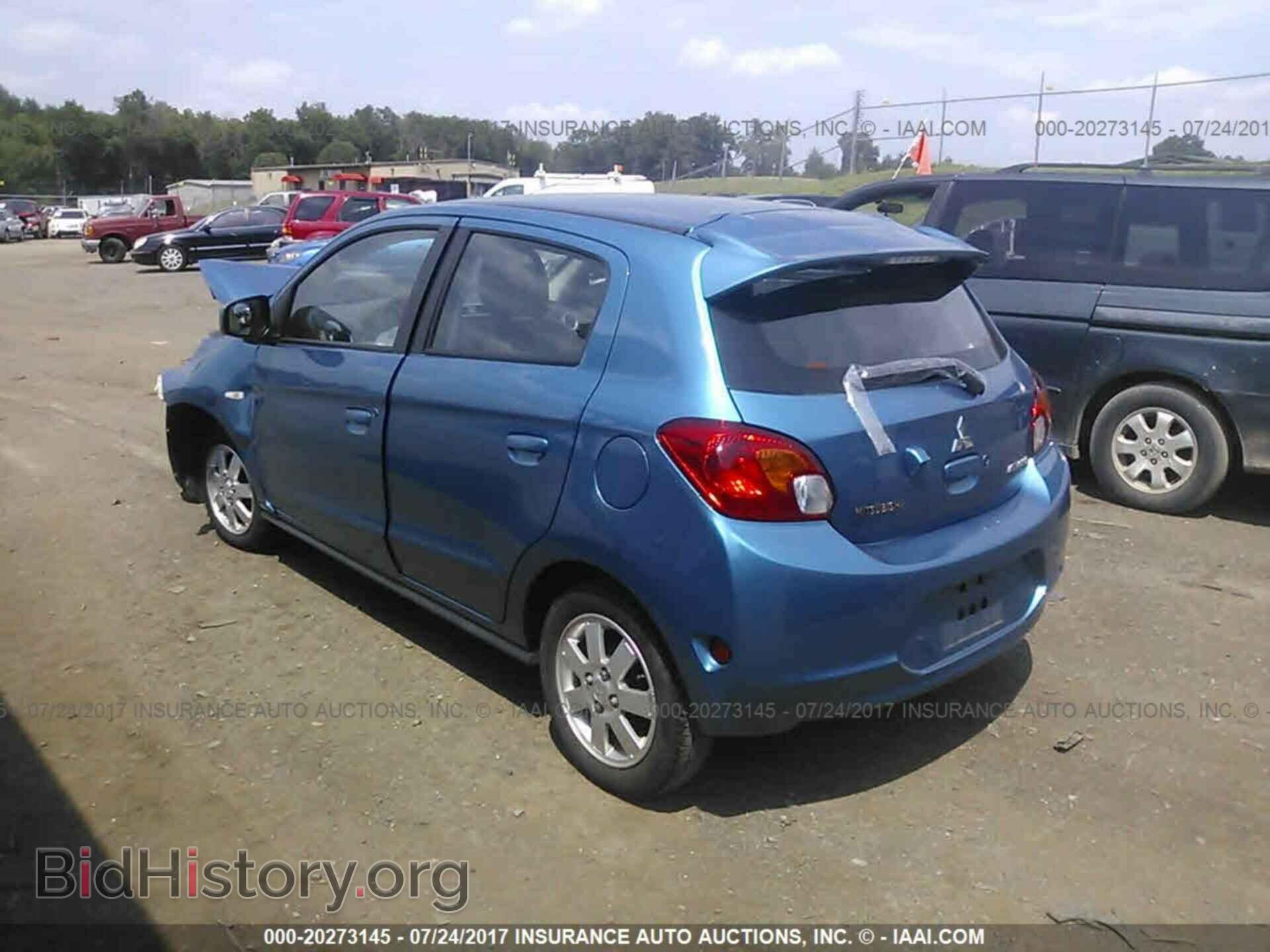 2014 Mitsubishi Mirage - VIN: ML32A4HJXEH013392 - Фото 3