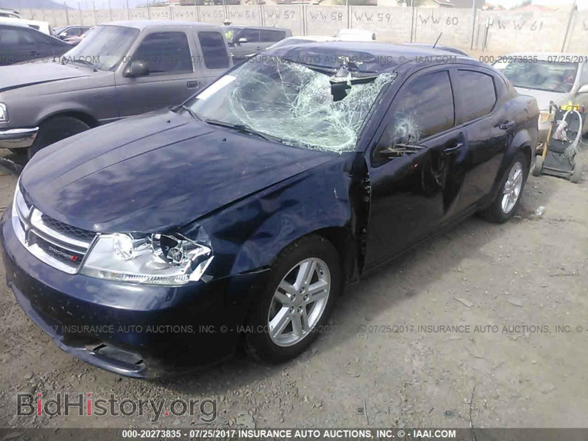 2014 Dodge Avenger - VIN: 1C3CDZCB2EN217311 - Фото 2
