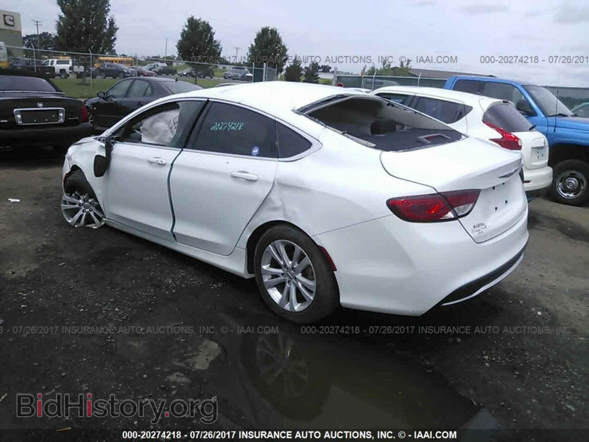 2015 Chrysler 200 - VIN: 1C3CCCAB5FN698899 - Фото 3